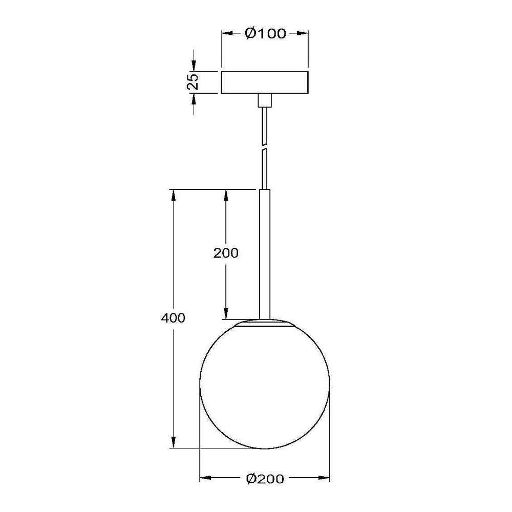 Подвесной светильник Basic form E14х1 Maytoni