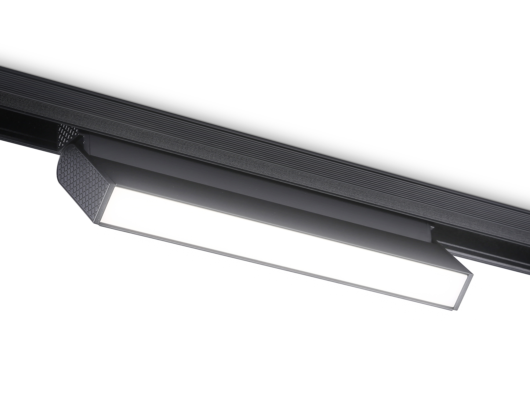 Светильник светодиодный трековый для шинопровода Magnetic GL4062 BK черный IP20 12W 4200K 48V Ambrel