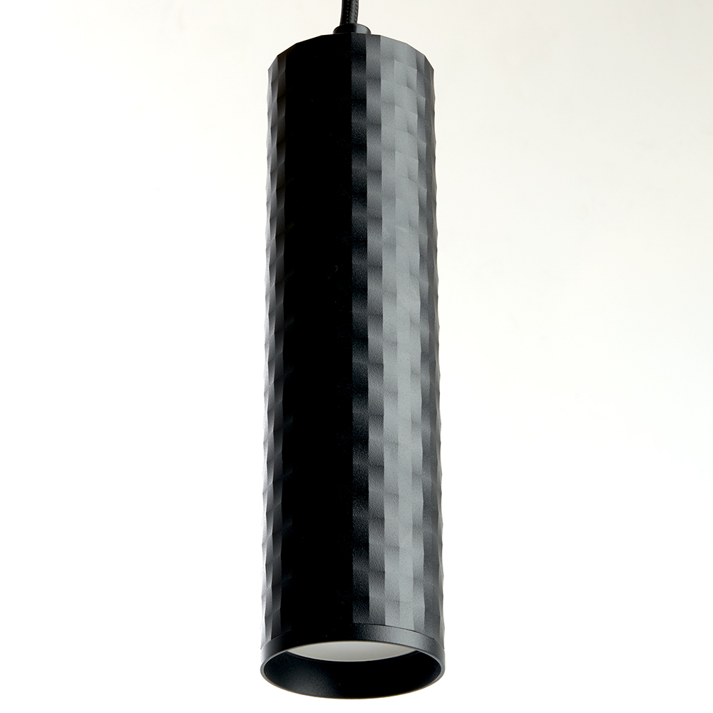 Светильник потолочный на подвесе MR16 35W 230V, чёрный D55*H200 ML1878 Feron
