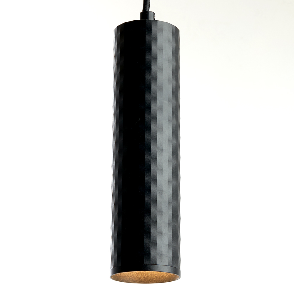 Светильник потолочный на подвесе MR16 35W 230V, чёрный D55*H200 ML1878 Feron
