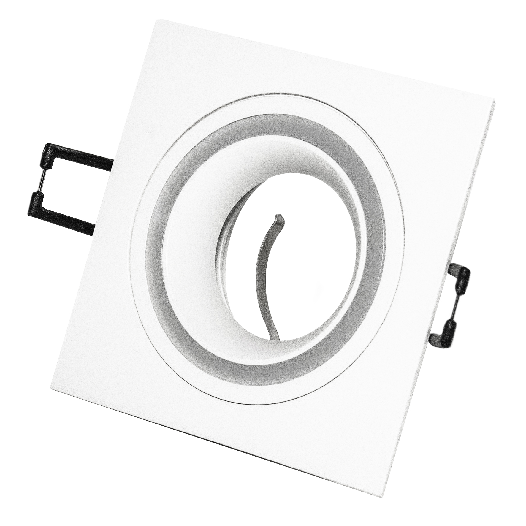 Светильник встраиваемый с акрилом G5.3 (MR16) квадратный 010404 Белый SignImpress