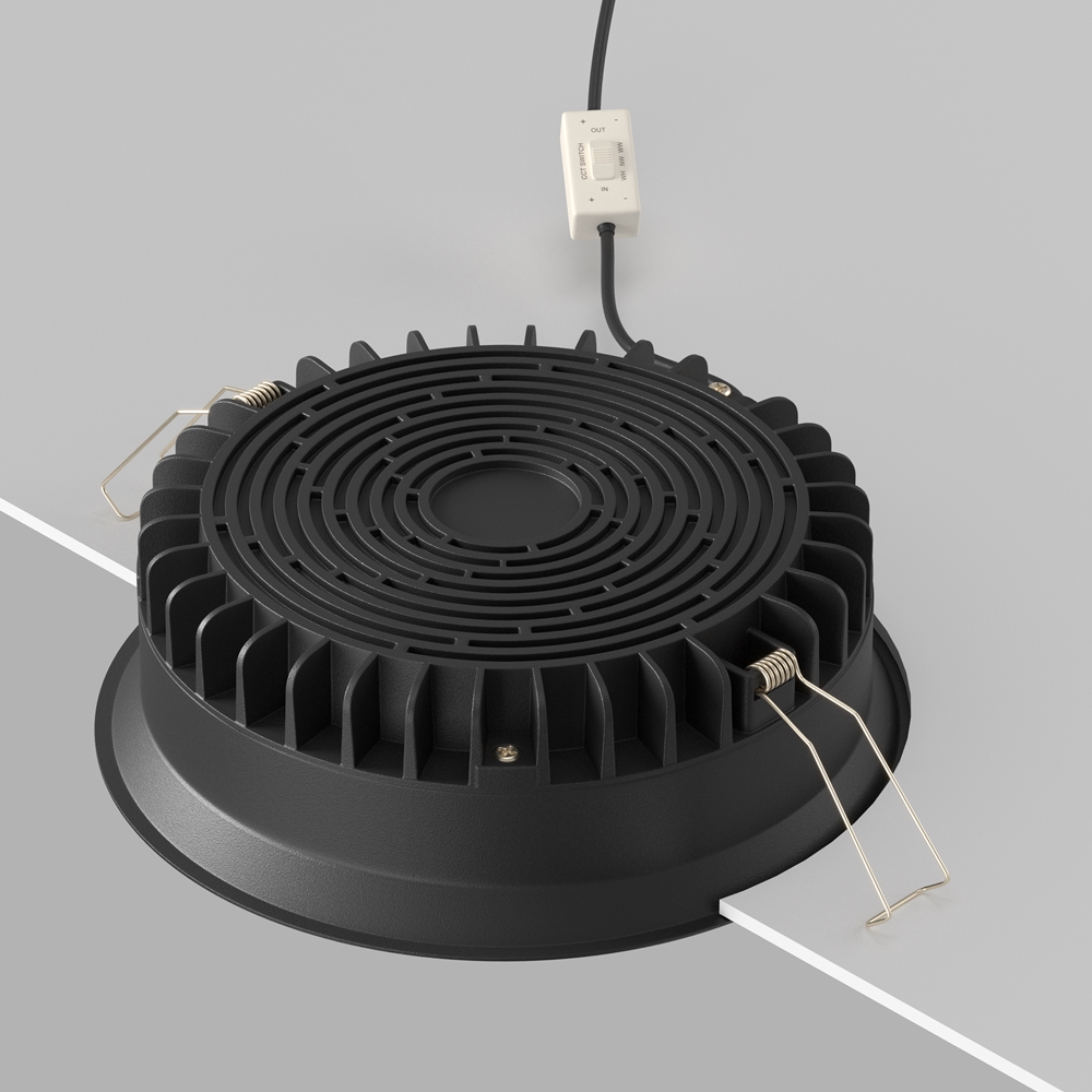 Встраиваемый светильник Okno 3000-4000-6000K 24W 100° IP 44 Maytoni