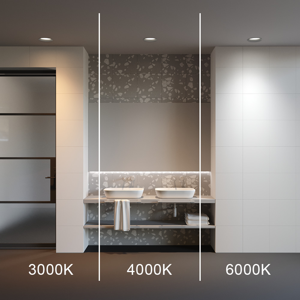 Встраиваемый светильник Okno 3000-4000-6000K 24W 100° IP 44 Maytoni