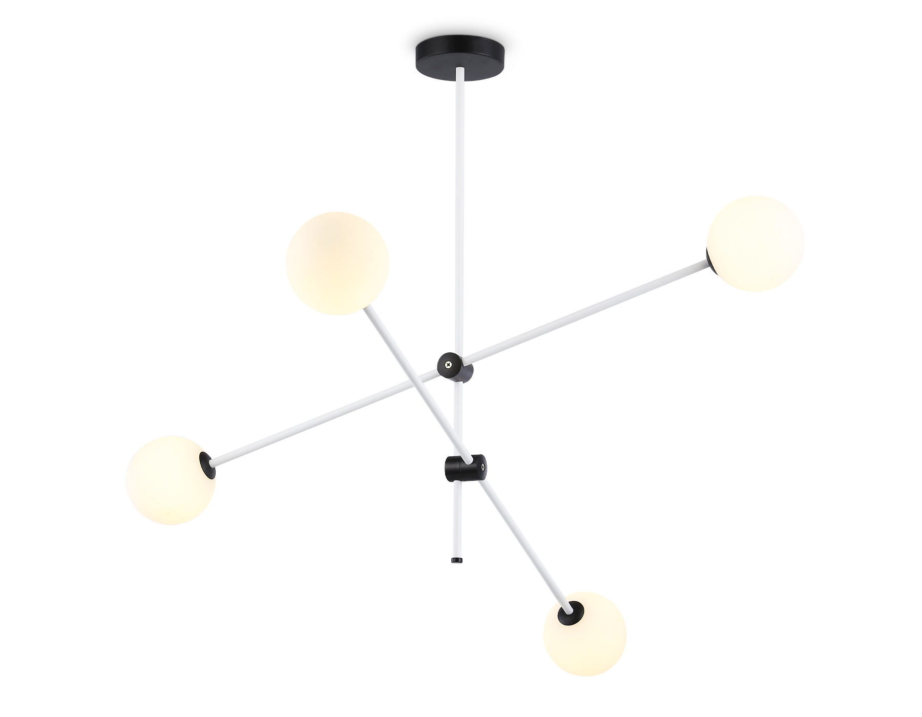 Подвесной светильник TR2505/4 WH/BK белый/черный G9/4 max 10W Ambrella light
