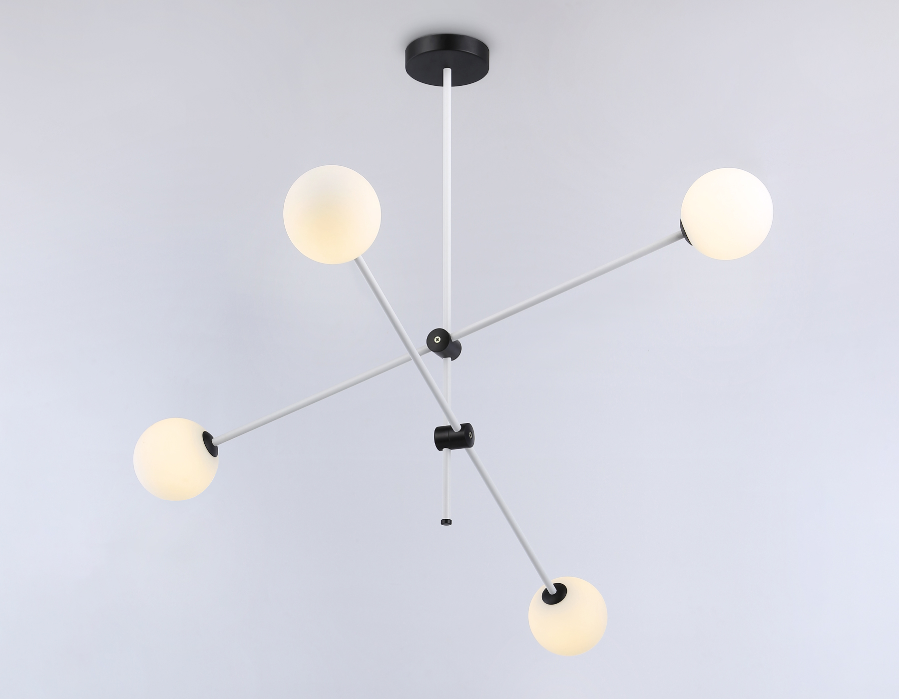 Подвесной светильник TR2505/4 WH/BK белый/черный G9/4 max 10W Ambrella light