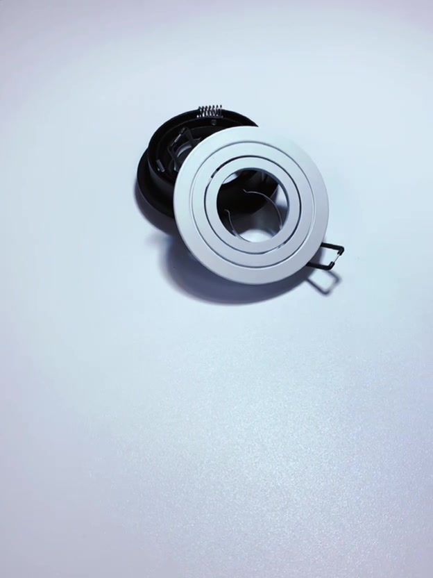 Светильник встраиваемый поворотный GU5.3 (MR16) круг 010102 Белый SignImpress