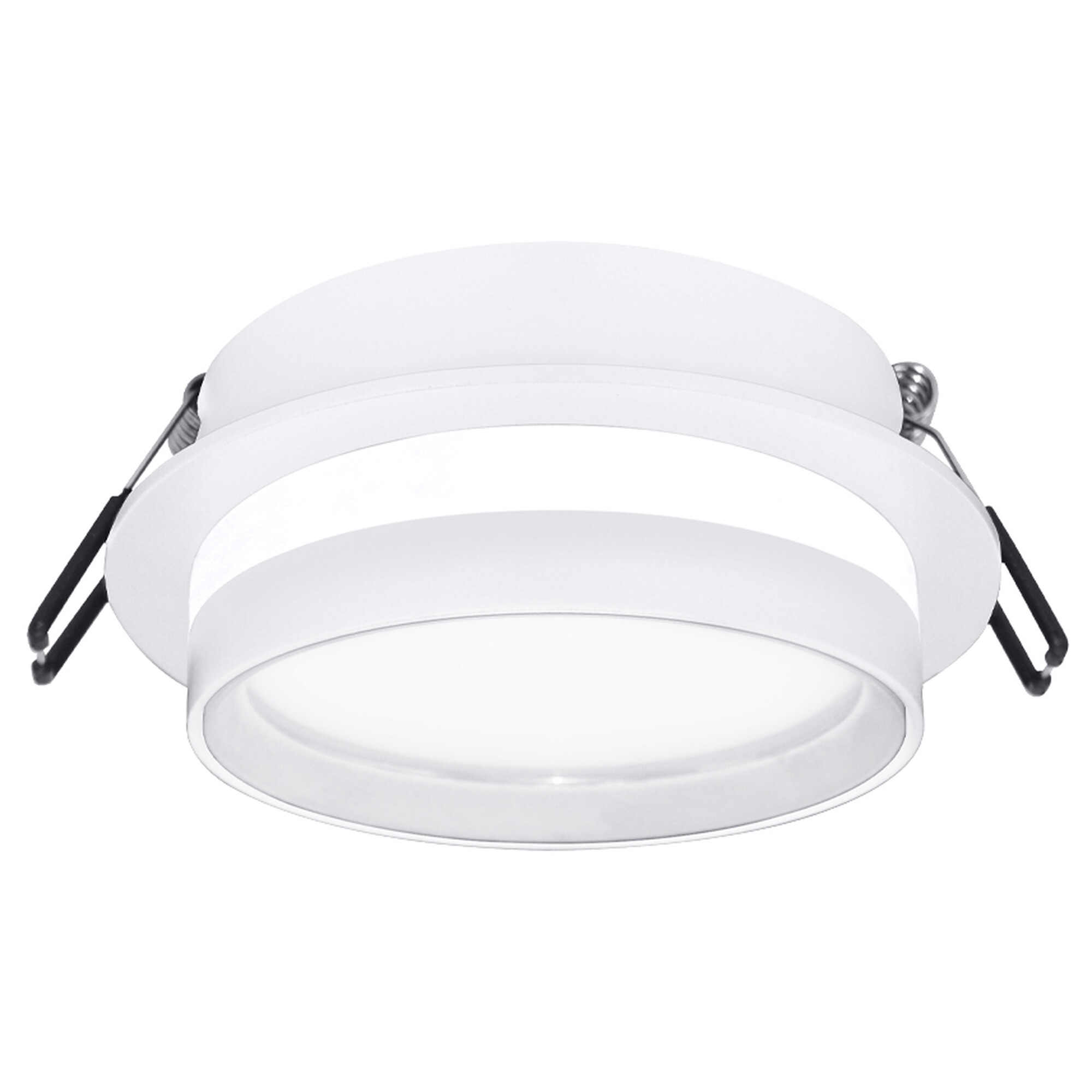 Светильник встраиваемый GX53 с акрилом круг 46180 Белый IP44 SignImpress