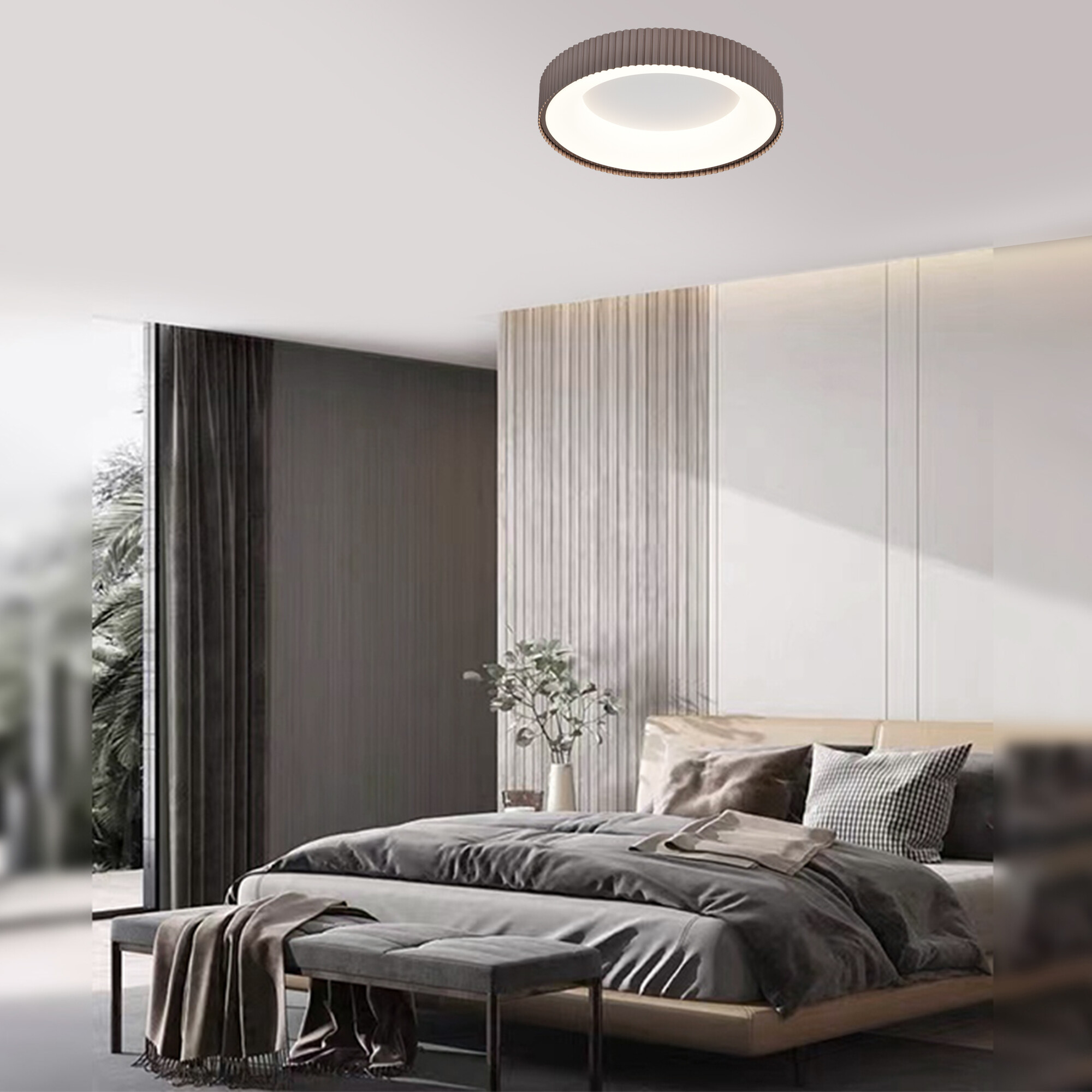 Светильник накладной светодиодный 40 Вт 7200 Лм Капучино Signimpress