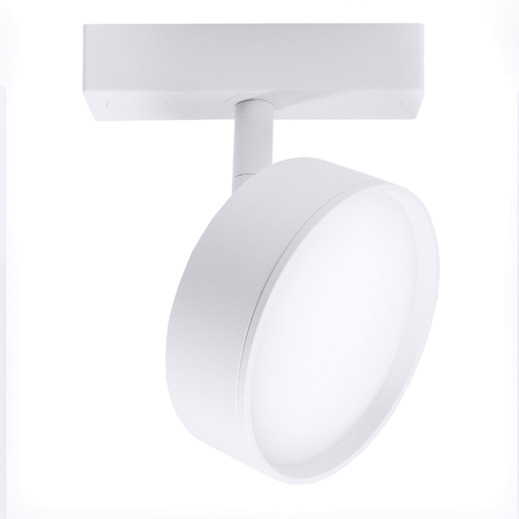 Светильник трековый 1фаза магнитный Moon-2 Bridgelux 48В 9Вт 4000К Белый 3г SignImpress