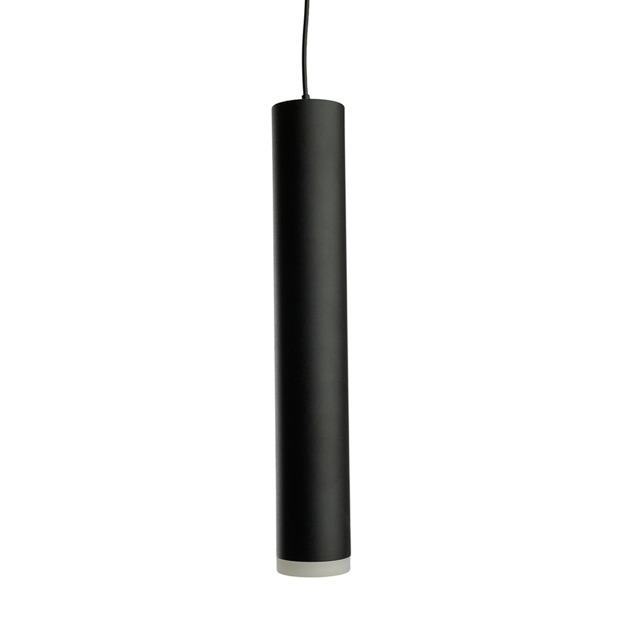Светильник потолочный ML1028 Barrel levitation на подвесе MR11 35W 230V, черный 40*250 Feron