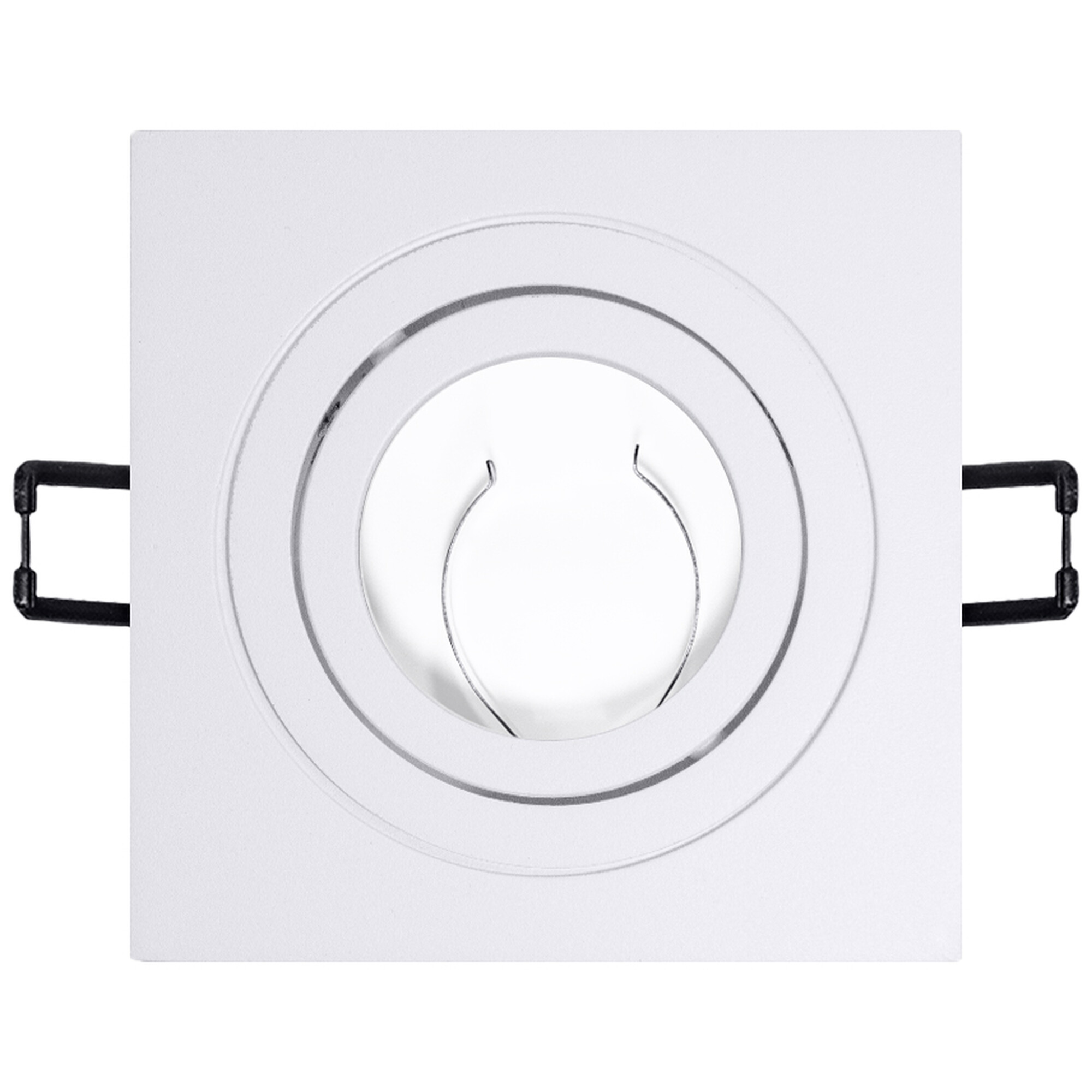 Светильник встраиваемый поворотный GU5.3 (MR16) квадрат 010104 Белый SignImpress