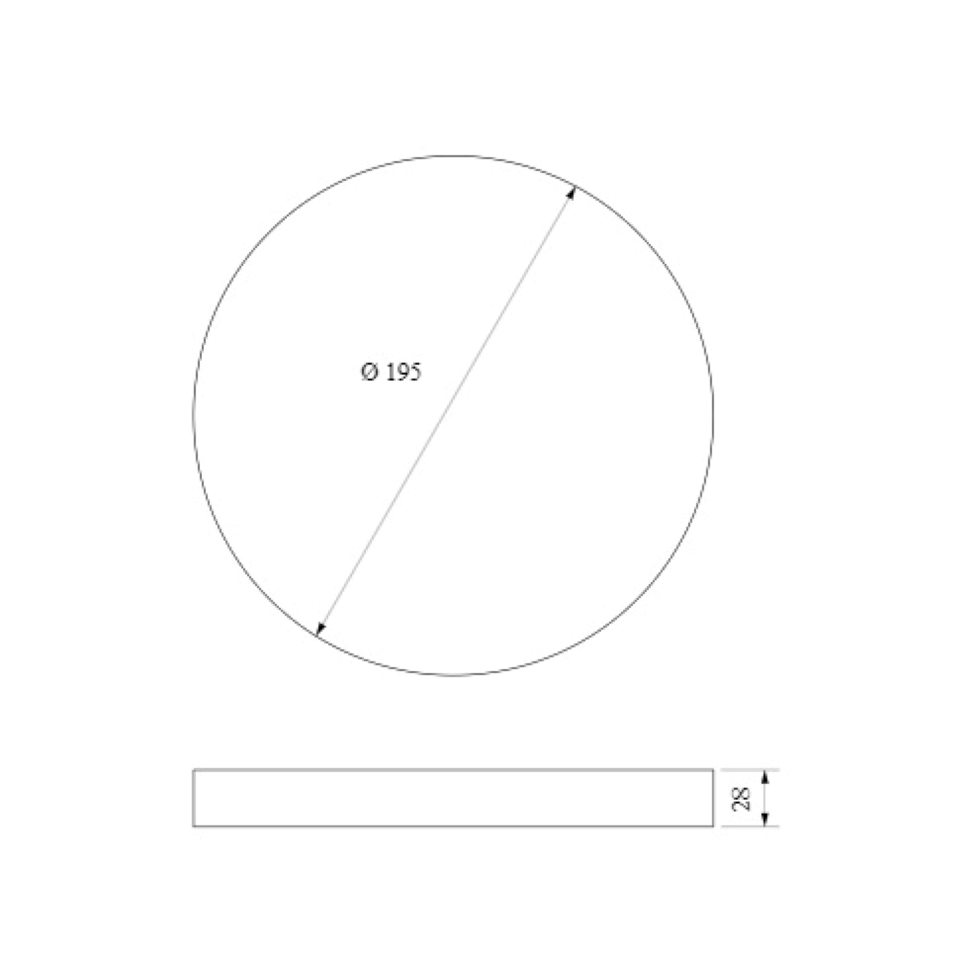 Светильник накладной круг DLR034 18W 4200K Elektrostandard 