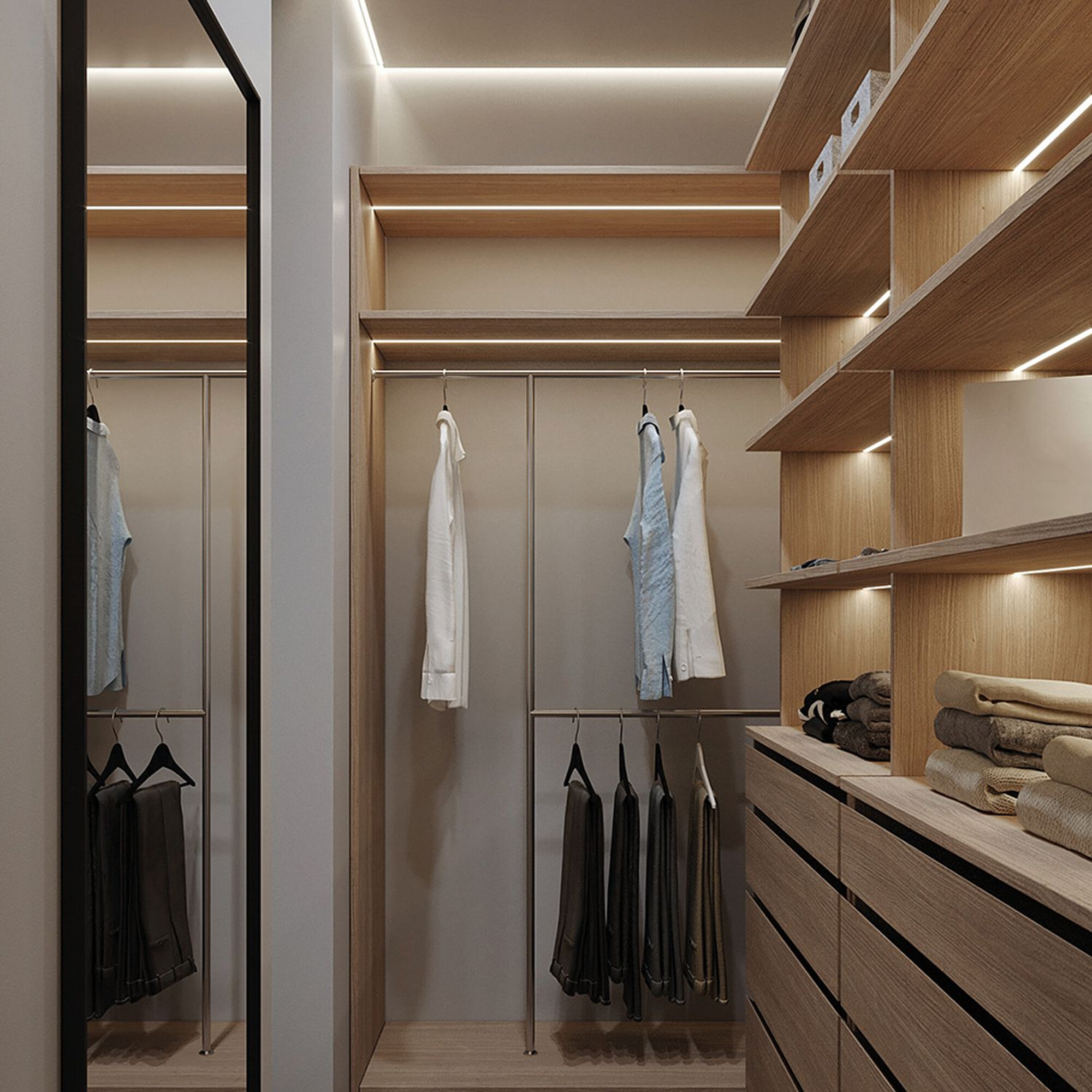 Лента светодиодная 60SMD(2835)/m 4.8W/m 12V 5m 4000К , LS603 FERON