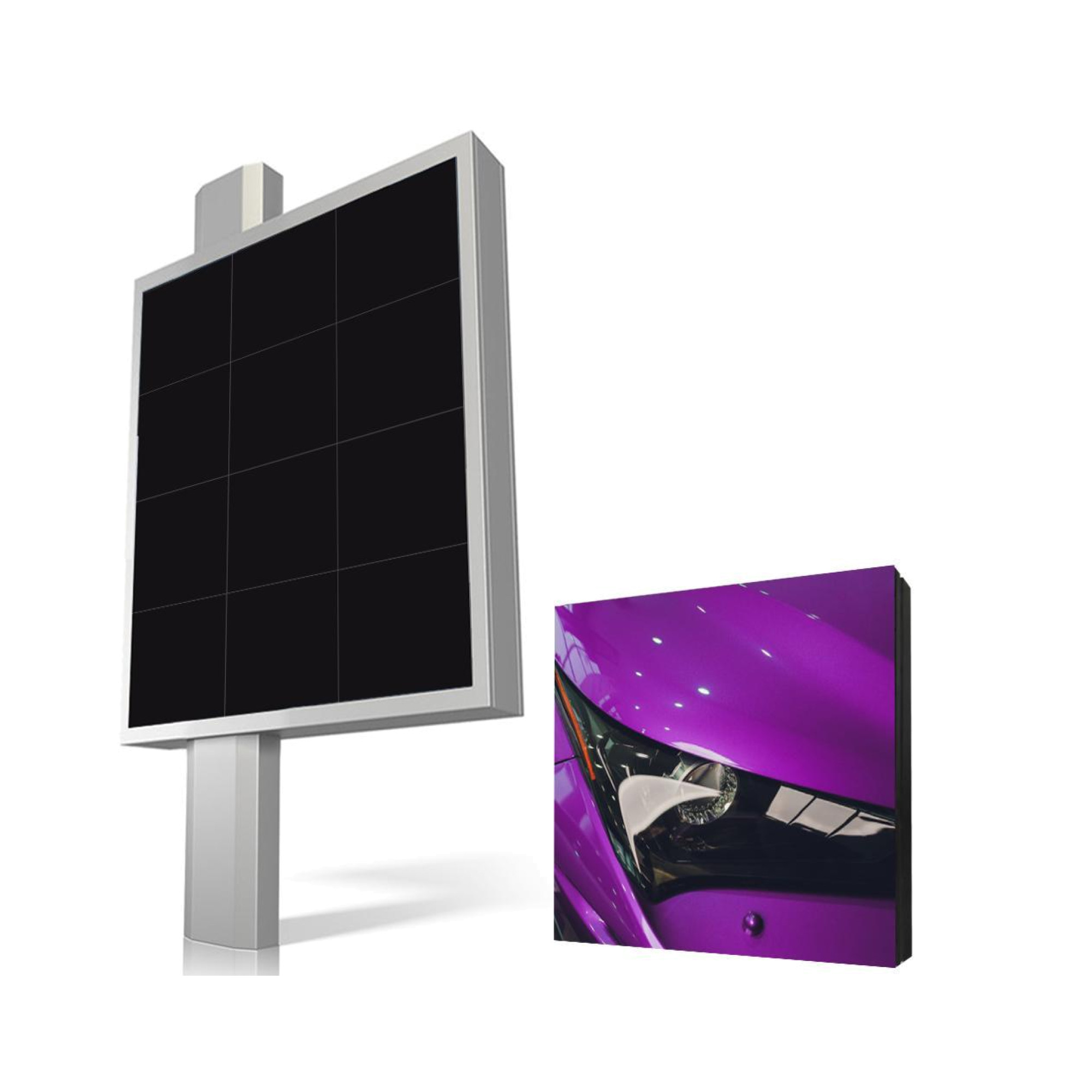 Светодиодный экран интерьерный Р3 1920*2300мм SignImpress