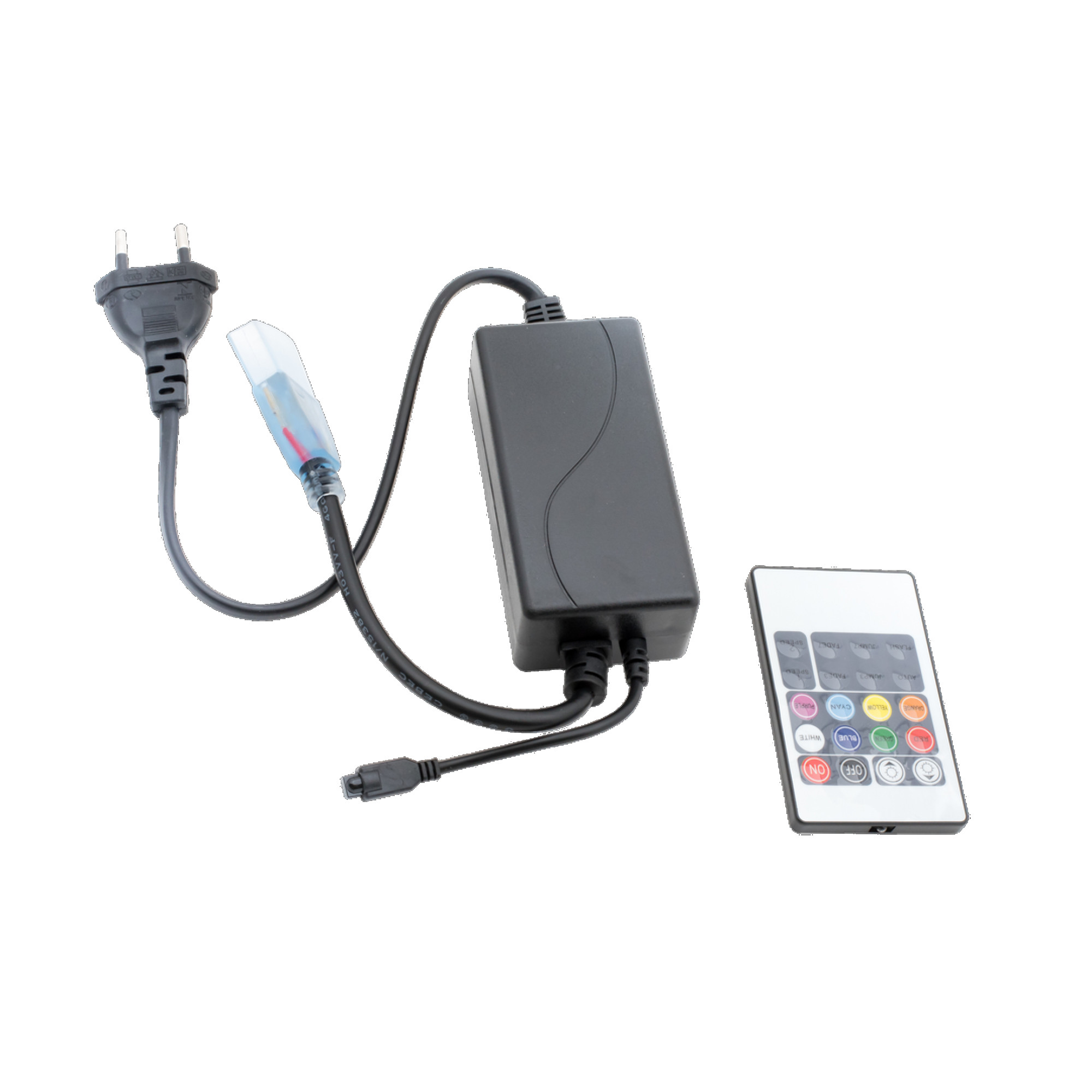 Контроллер 20кн (16 функций 5050 RGB 40cm провод) 220V SWG