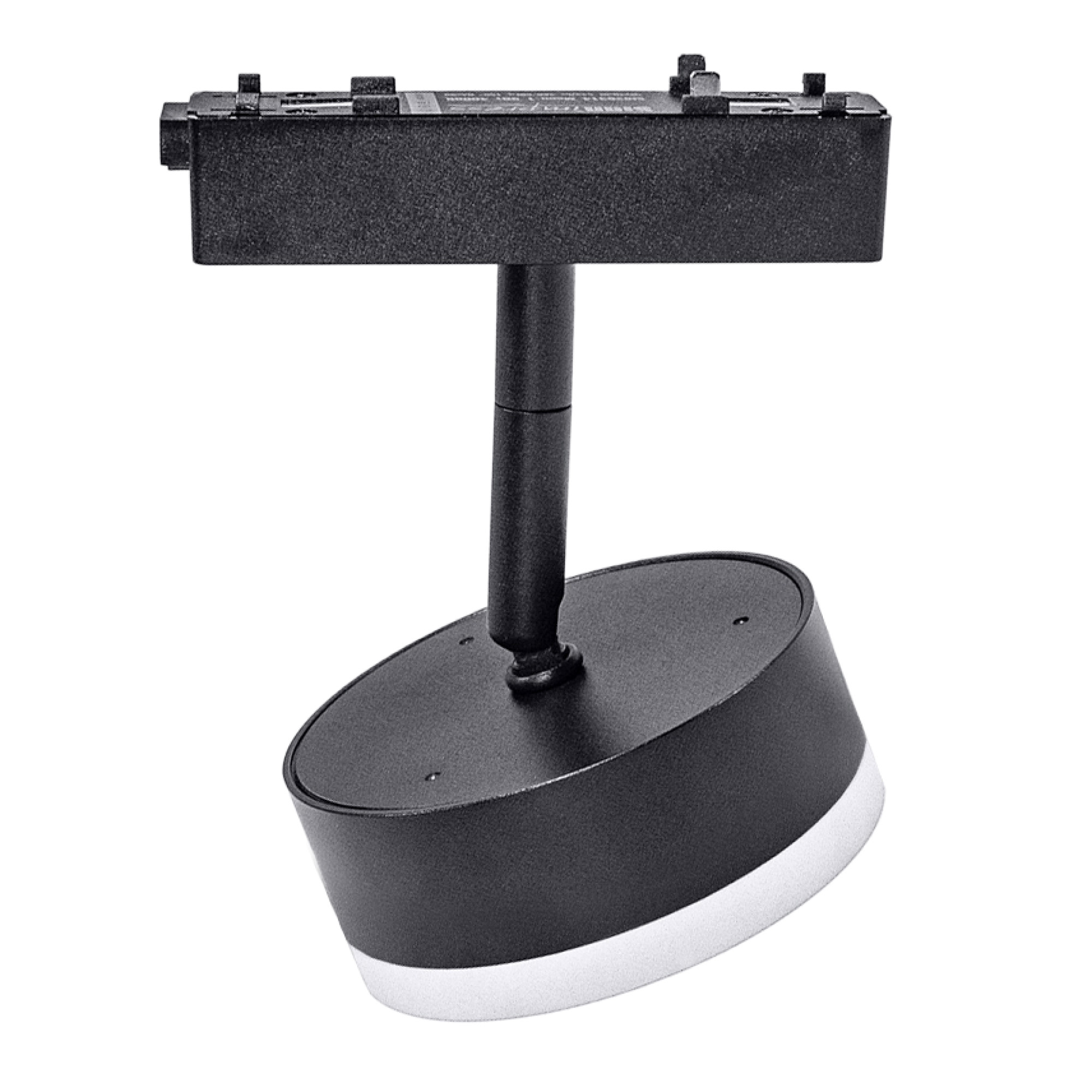 Светильник трековый 1фаза магнитный Moon-1 Bridgelux 48В 9Вт 4000К Чёрный 3г SignImpress