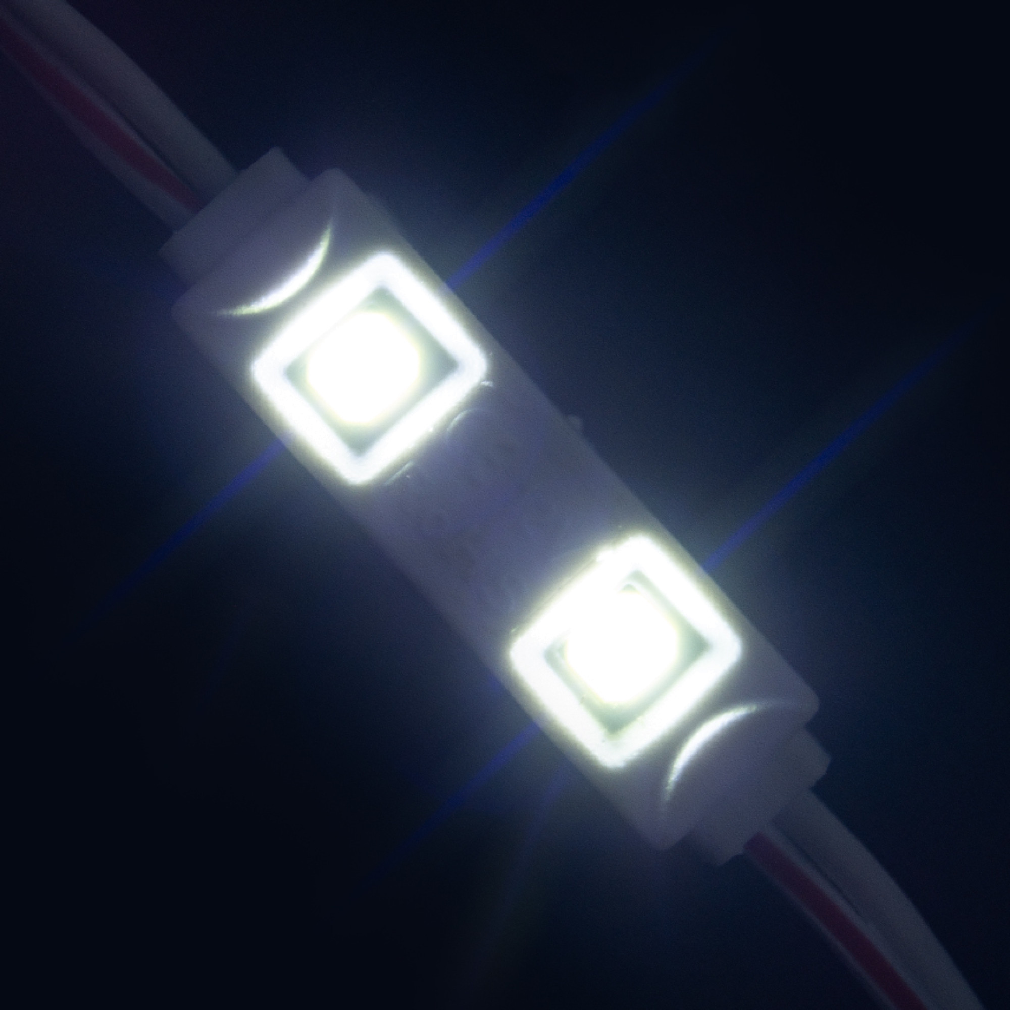 Модуль светодиодный mini 2 SMD 2835 0,4Вт 20Лм 6000К-6500К (без линзы 120) - 1шт. SignImpress