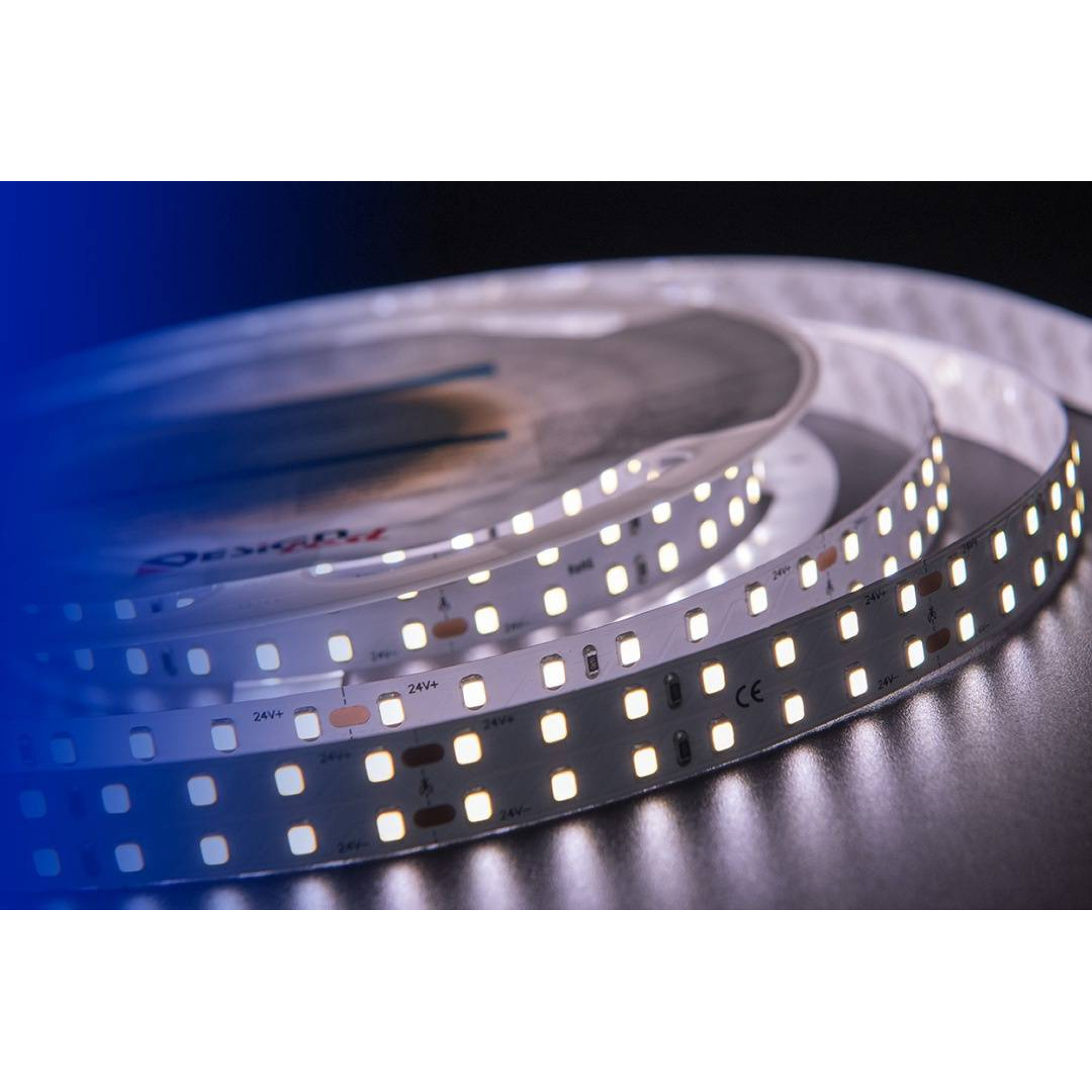 Лента светодиодная LUX5050 120LED/м 28,8Вт/м 24В IP33 Цвет:Нейтральный белый (4000K) (1метр) SWG