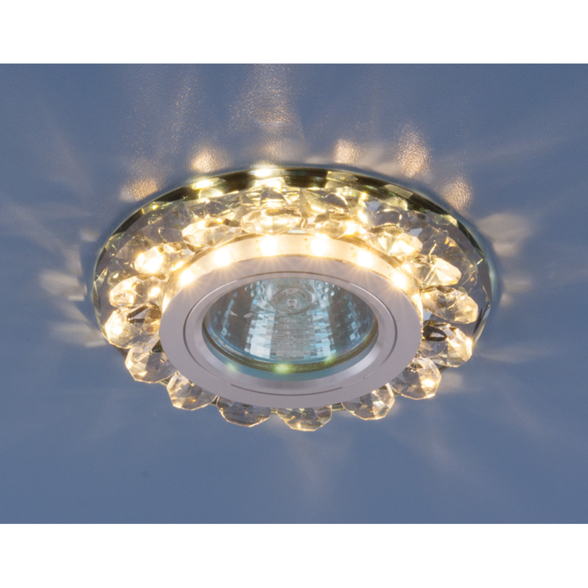 Светильник встраиваемый с подсветкой 6036 MR16 дымчатый Elektrostandard (распродажа)