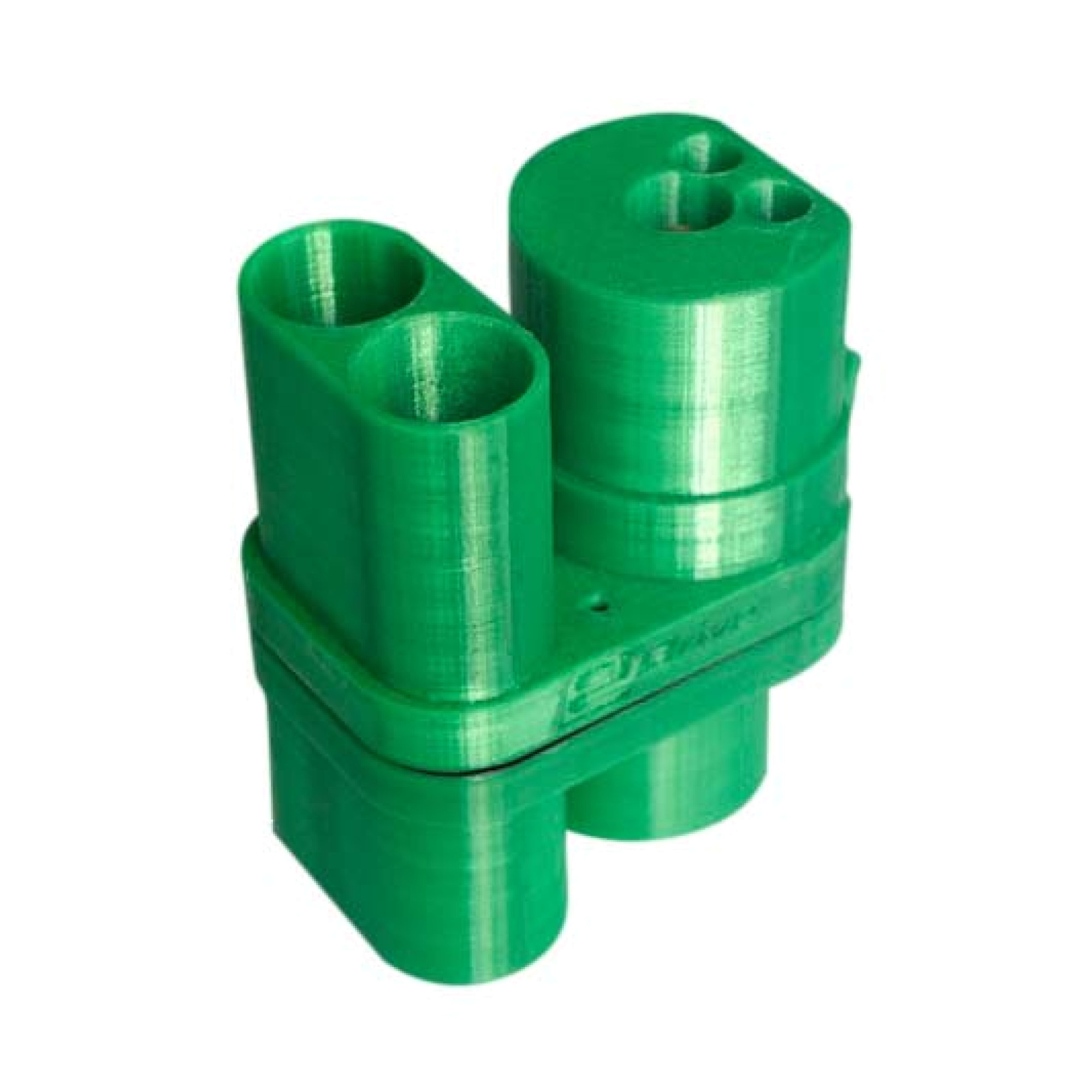 Переходник для быстрой зарядки 50кВт км CCS1-CCS2 Зелёный