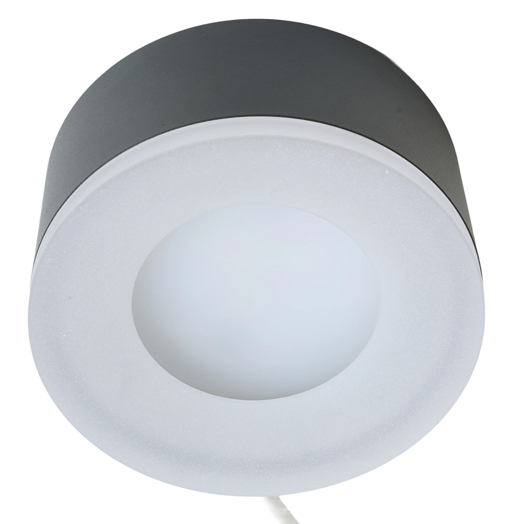Светильник потолочный HL456 12W, 230V, GX53, черный Feron
