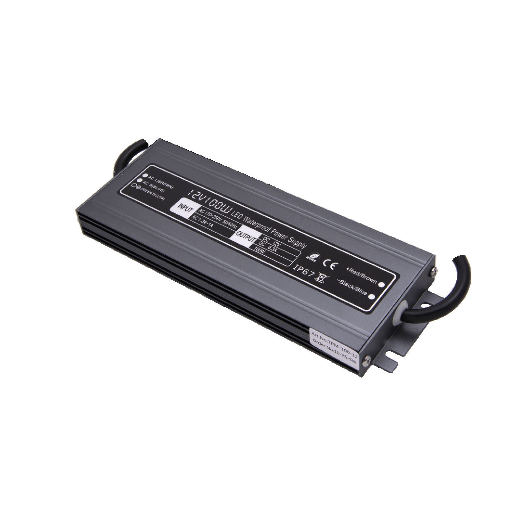 Блок питания MINI Al TPW, 150 W Влагозащитный, 12 V SWG