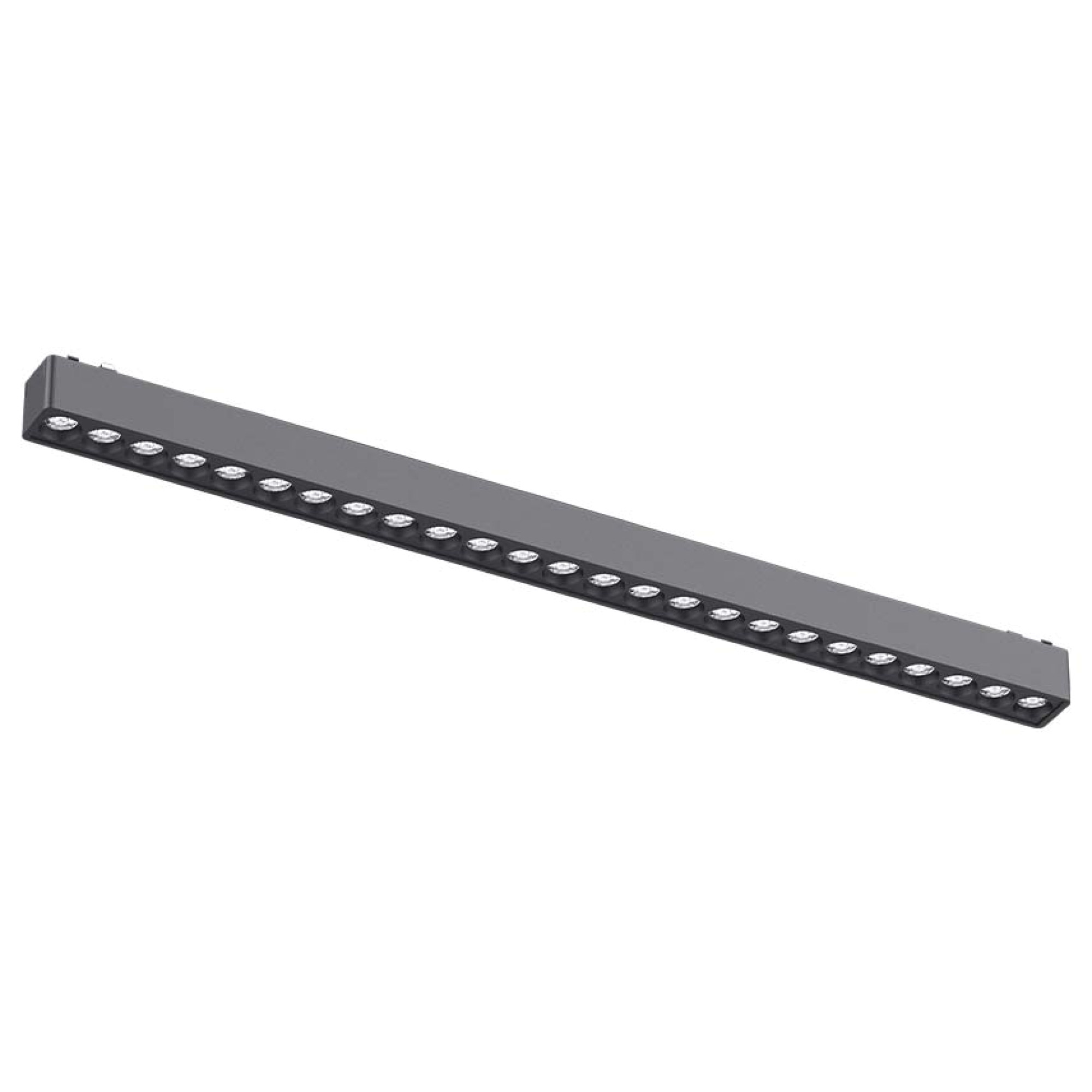 Светильник трековый однофазный магнитный линейный Ultra-1 48В 25Вт 4000К Чёрный 3года SignImpress