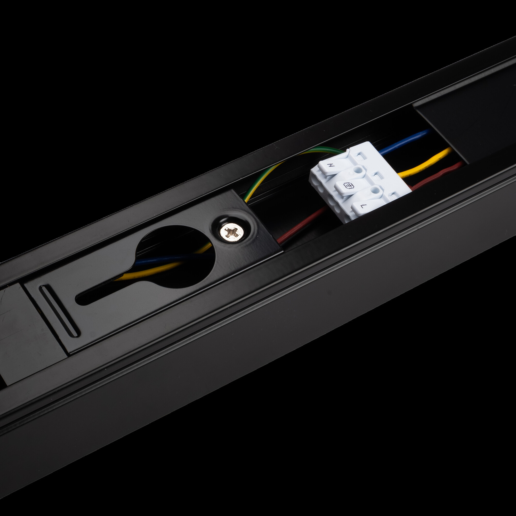 Светильник линейный PSO-02  50w 4000K BLACK 1500x 50 IP40 Jazzway