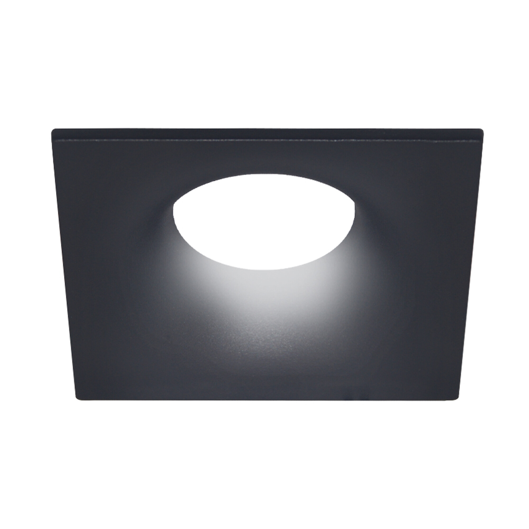 Светильник встраиваемый GU5.3 (MR16) квадрат 47558 Чёрный SignImpress