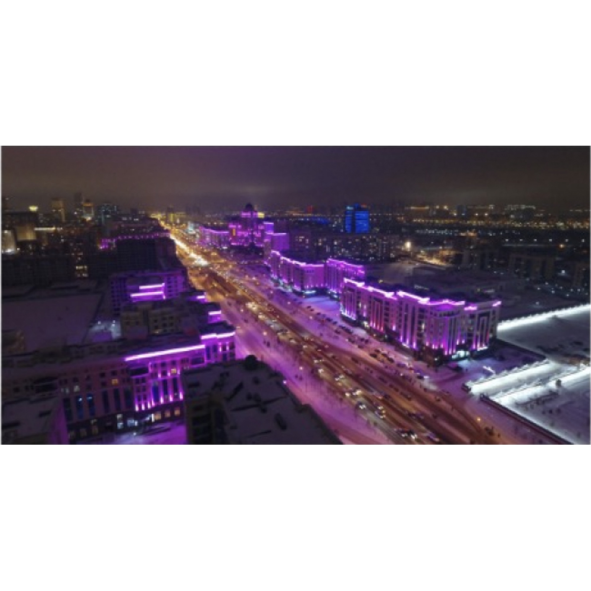 Прожектор линейный архитектурный WLN DMX 24В 36Вт RGB 10*60˚1m SignImpress