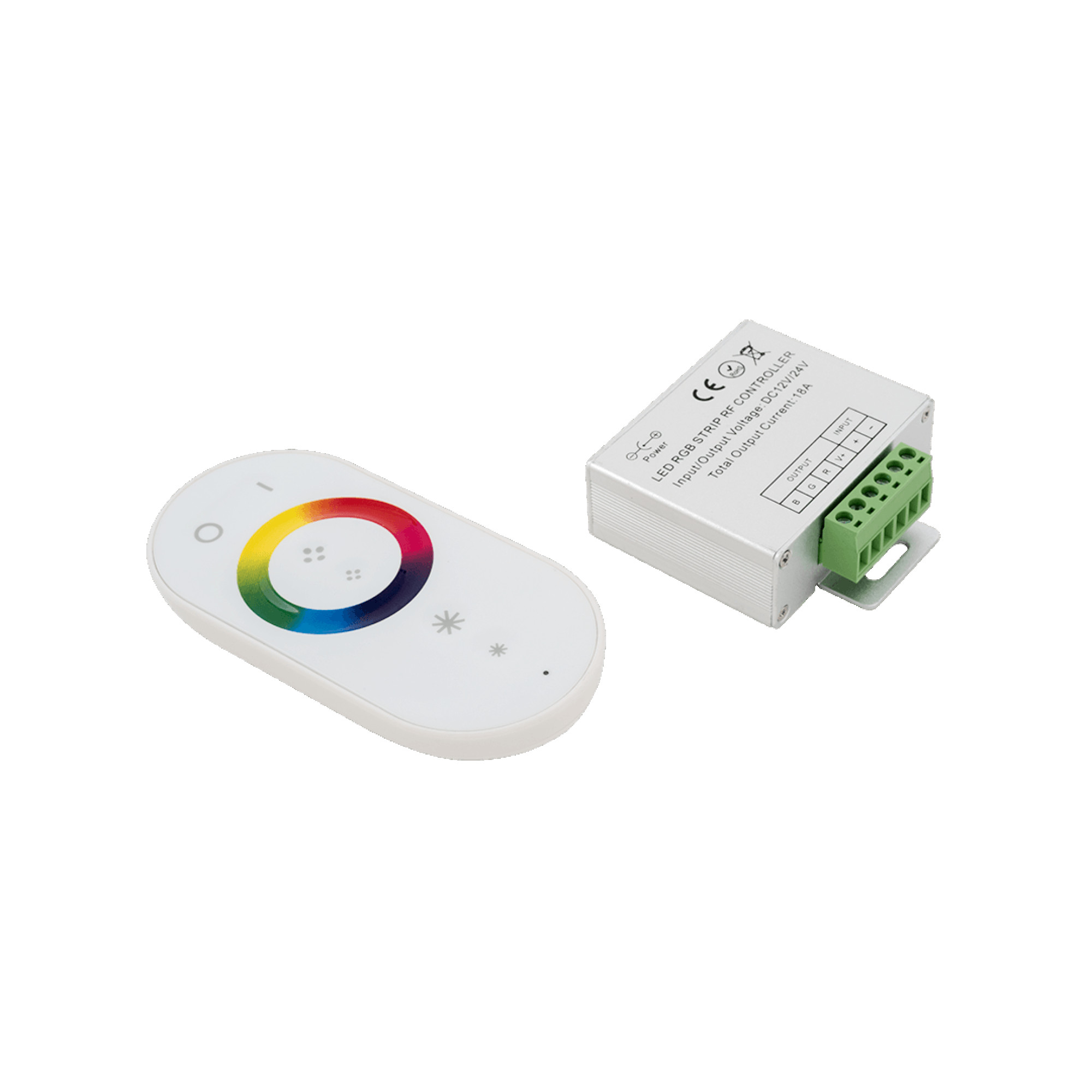 Контроллер сенсорный белый Led DELUCE 18А, 12/24 Вольт SWG