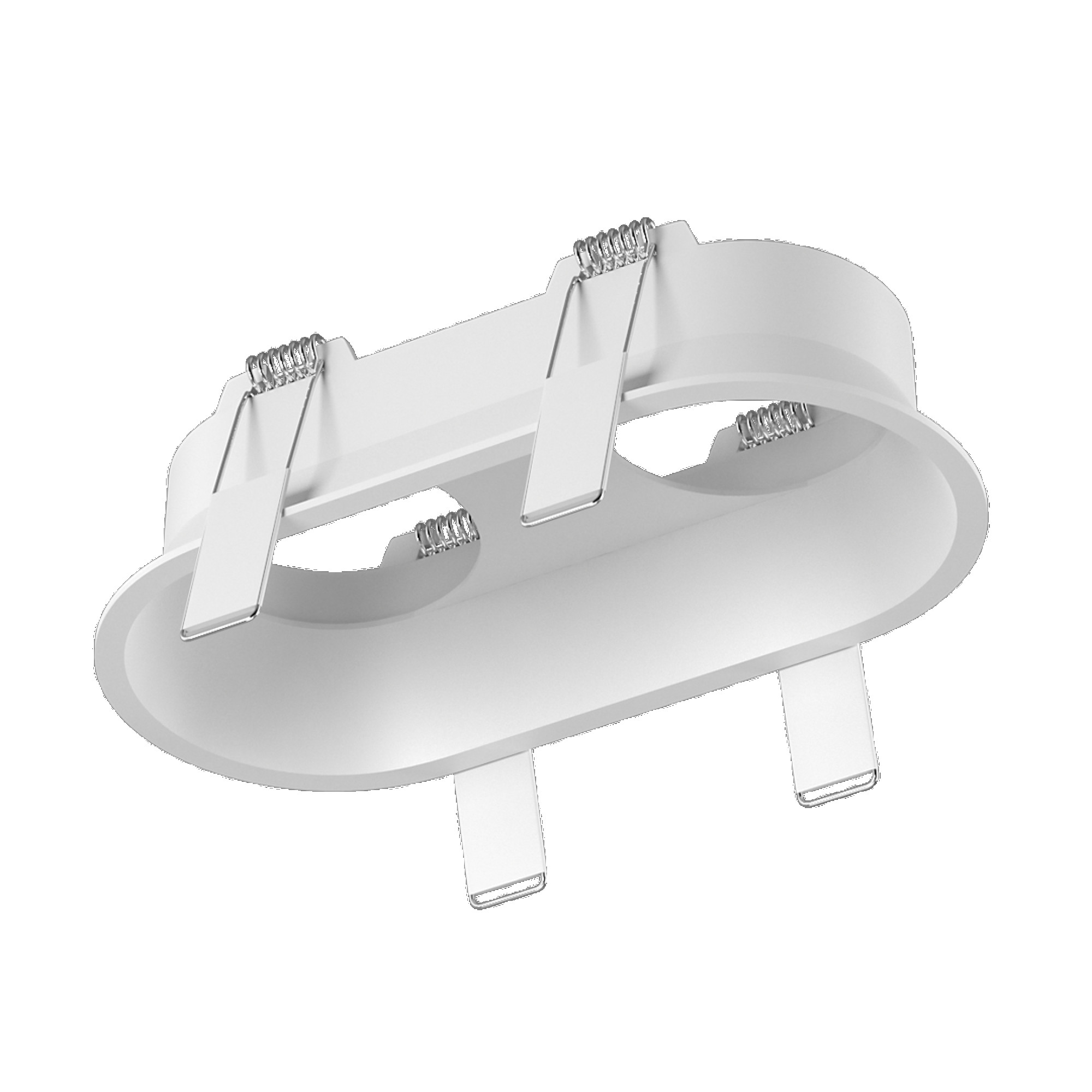 Корпус светильника встраиваемый наклонный двойной COMBO-50-WH, белый, IP20 SWG