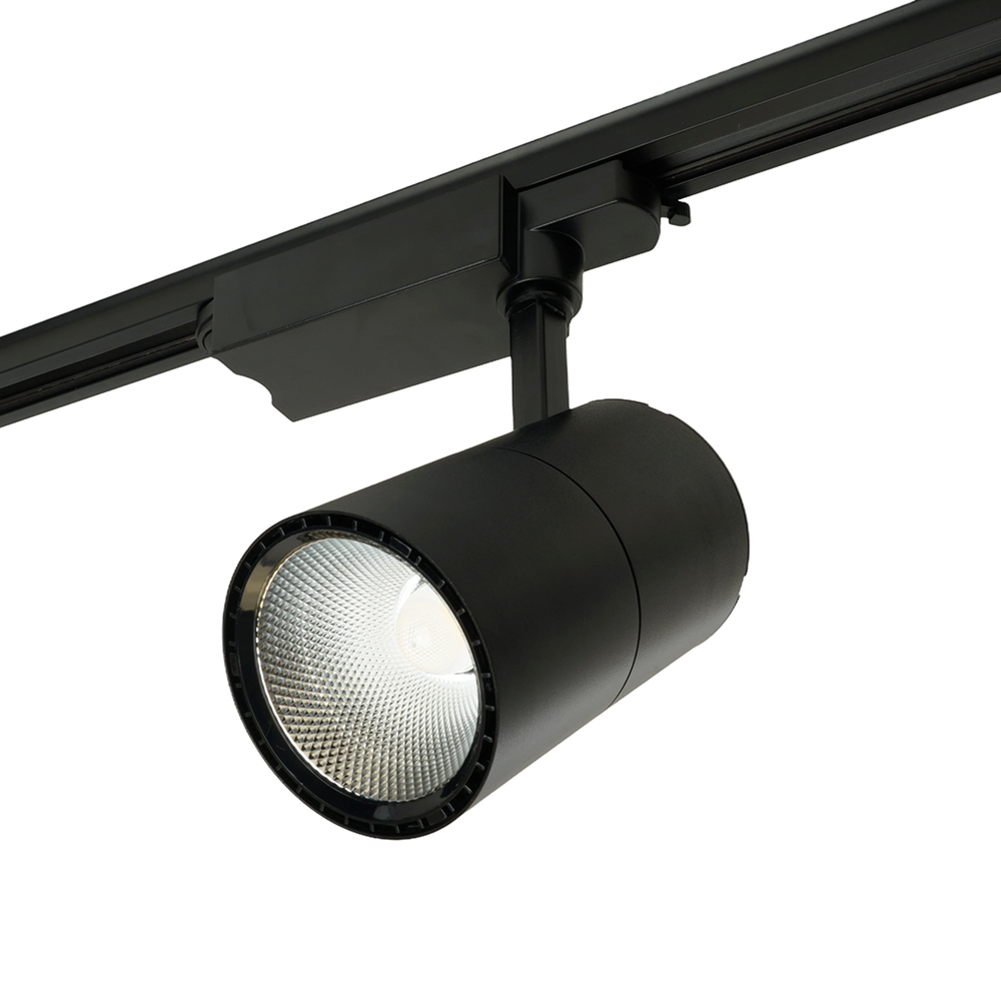 Светодиодный светильник AL103 трековый однофазный на шинопровод 40W 4000K, 35 градусов, черный Feron