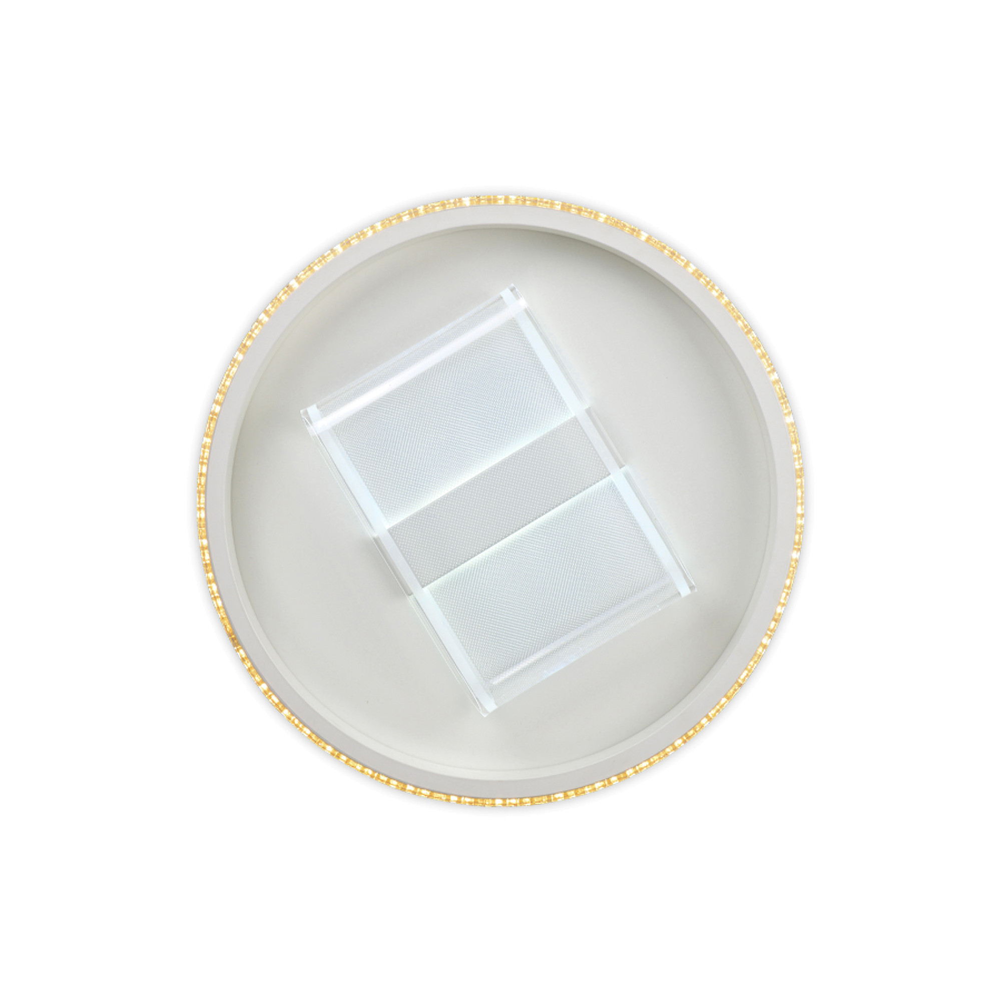 Потолочный светодиодный светильник с пультом FA600 WH белый 66W D470*90 Ambrella light 