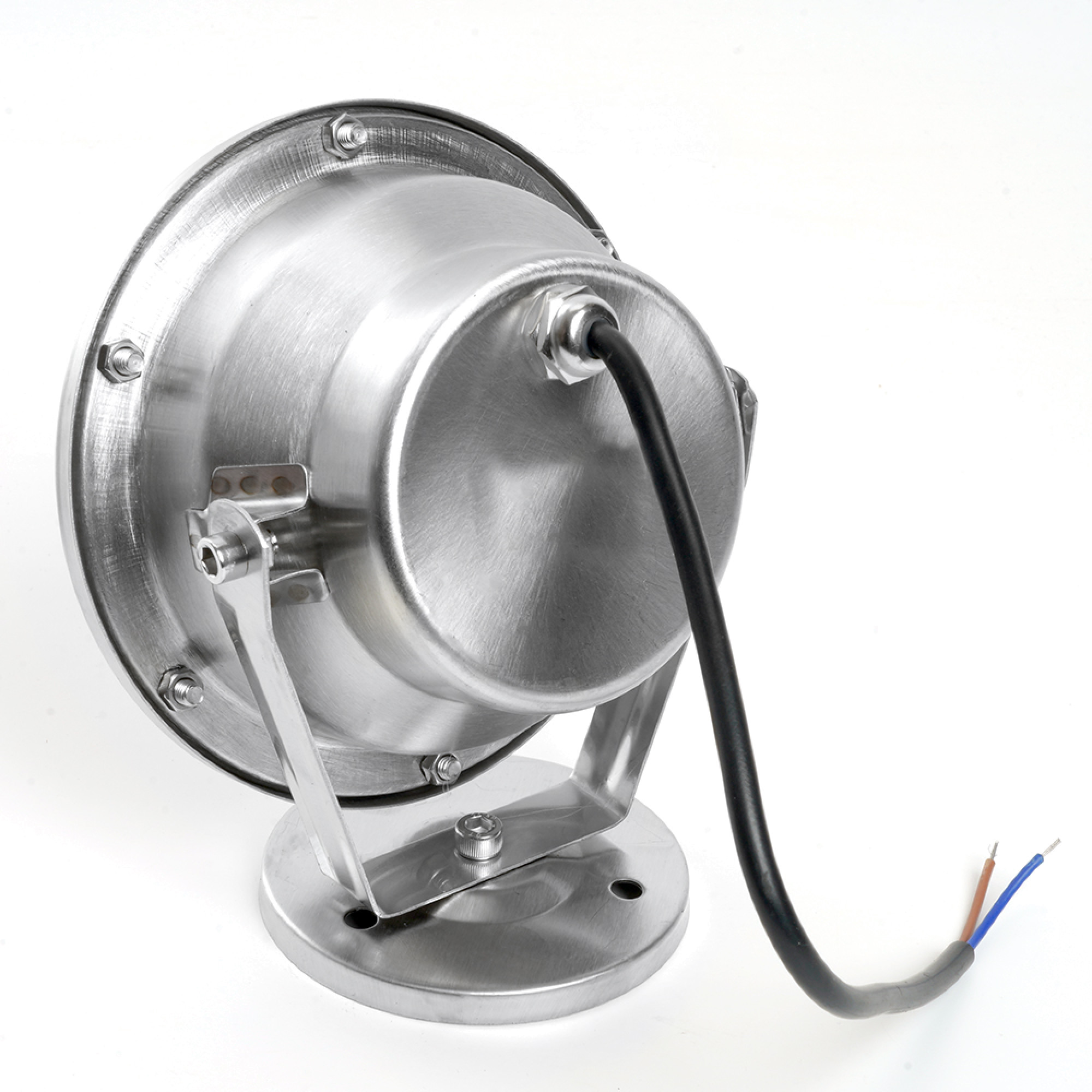 Светодиодный прожектор подводный LL-824, 9W, AC24V, низковольтный, RGB, металлик, 143*75*170mm Feron