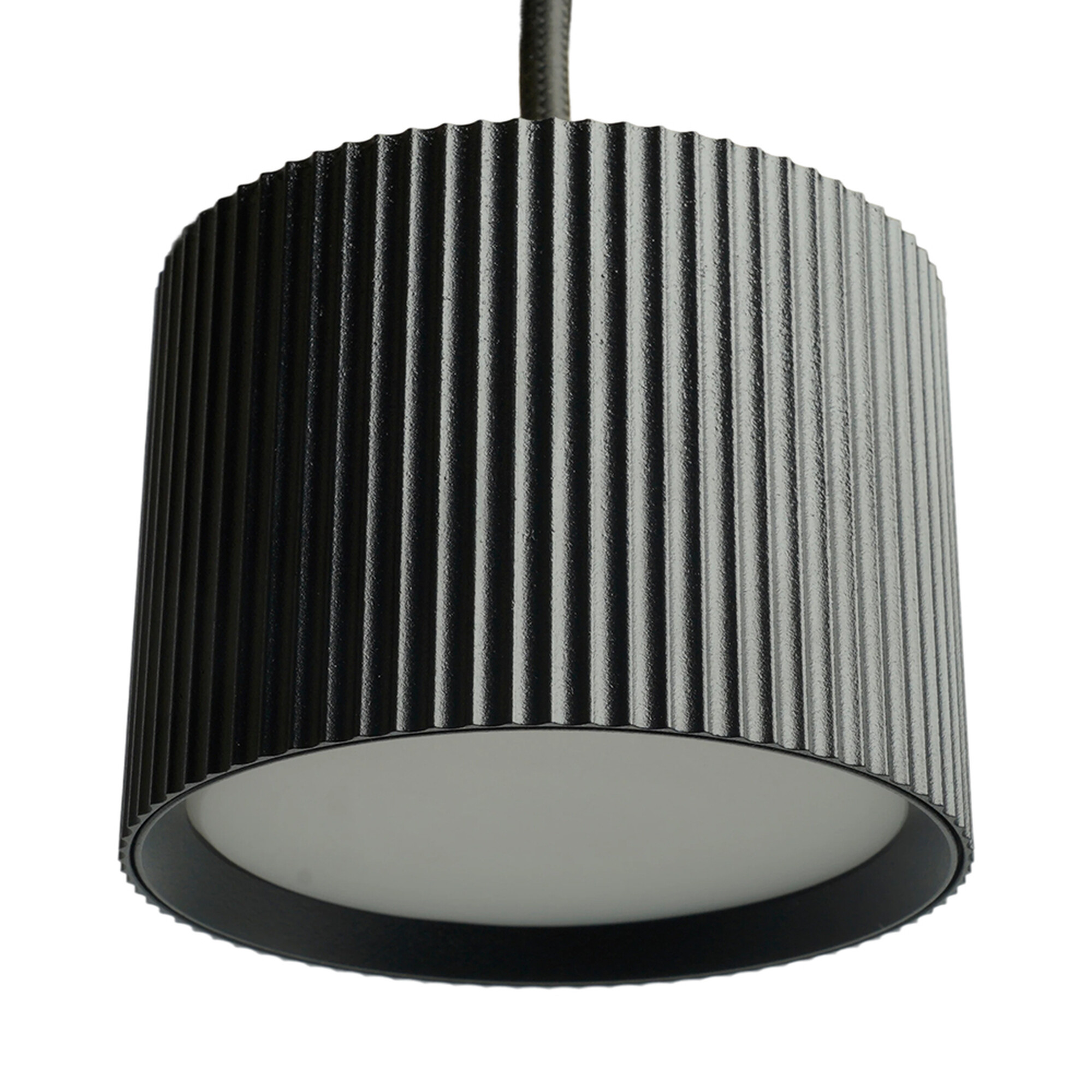 Светильник потолочный Barrel HL4588 ARIA levitation 12W, 230V, GX53, черный, на подвесе 1,7 м Feron