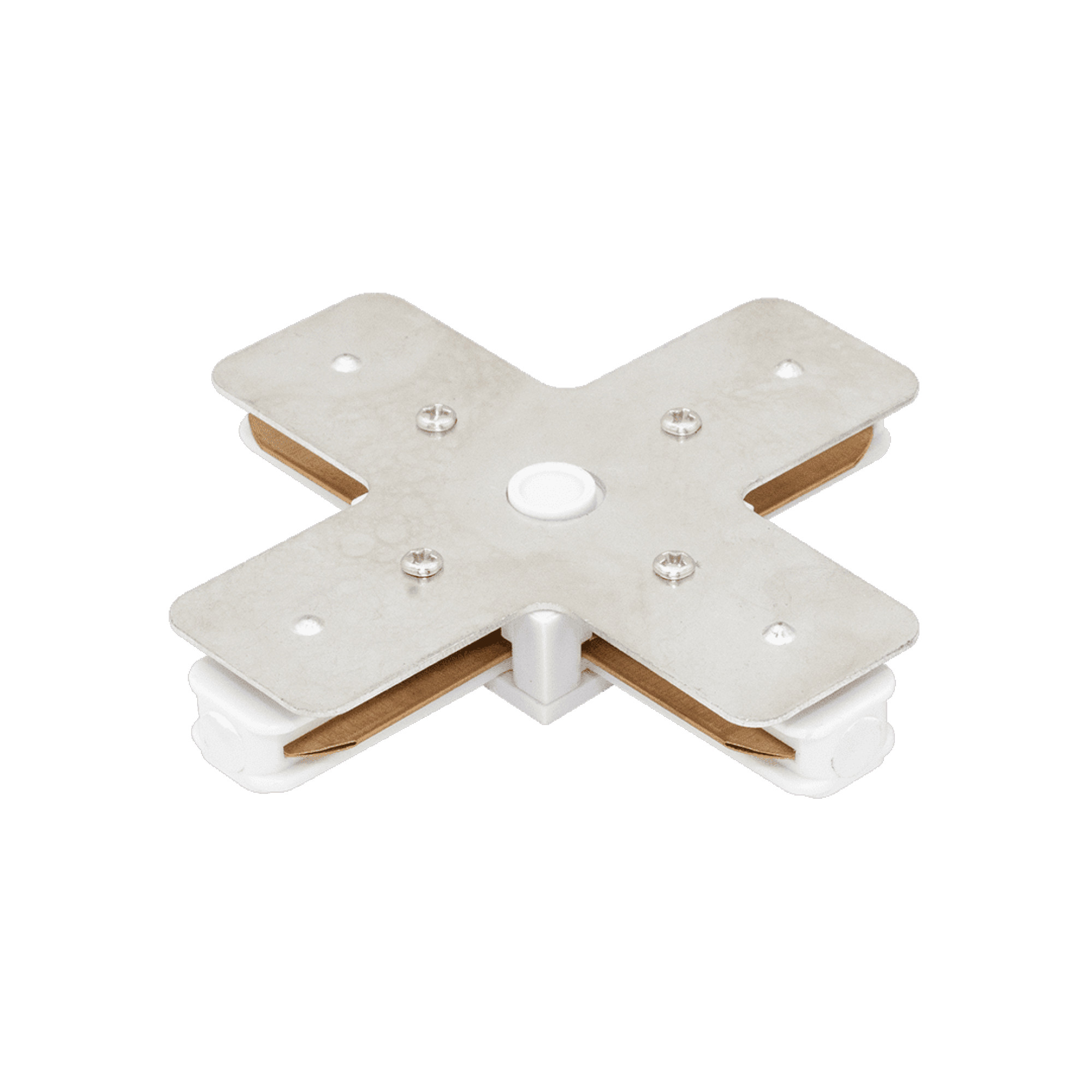 Коннектор X для трековых систем, белый SWG