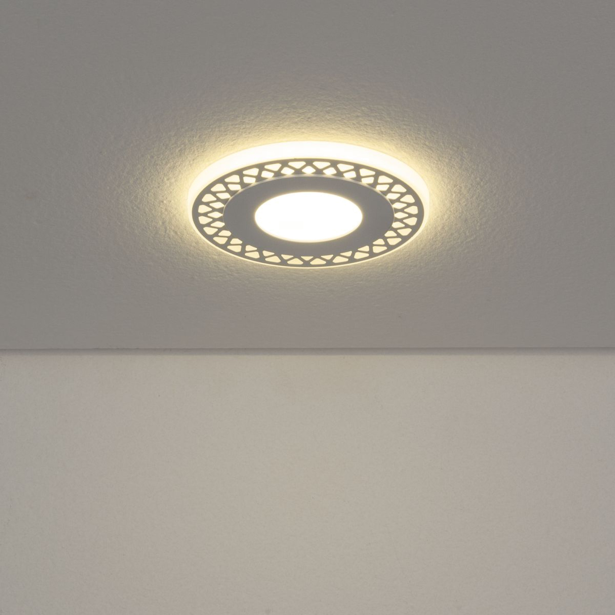 Светильник встраиваемый с подсветкой круглый DSS003 6W 4200K Elektrostandard (распродажа)