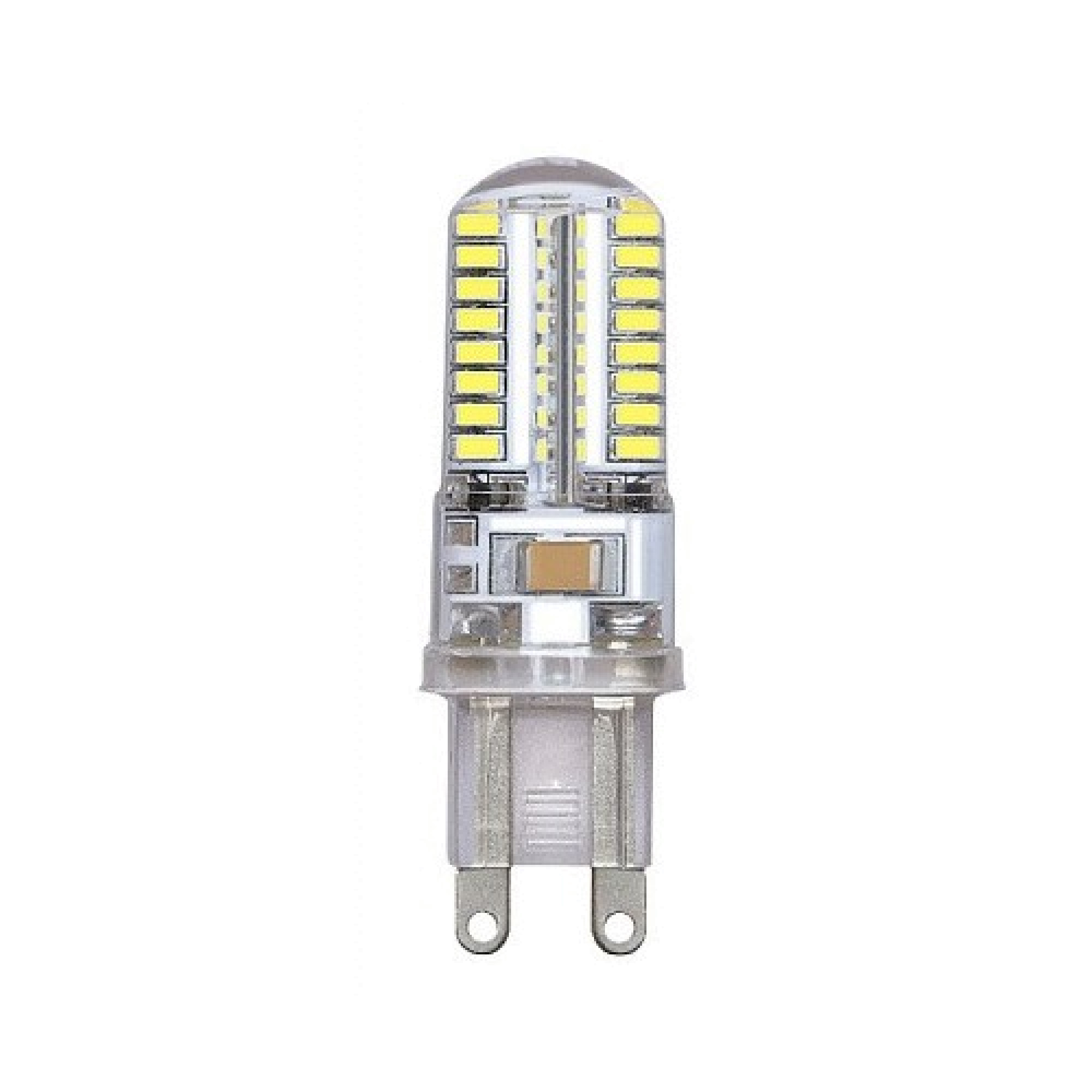 Лампа светодиодная PLED-G9 7w 2700K 400Lm 220V/50Hz (с новыми диодами!) пластик Jazzway