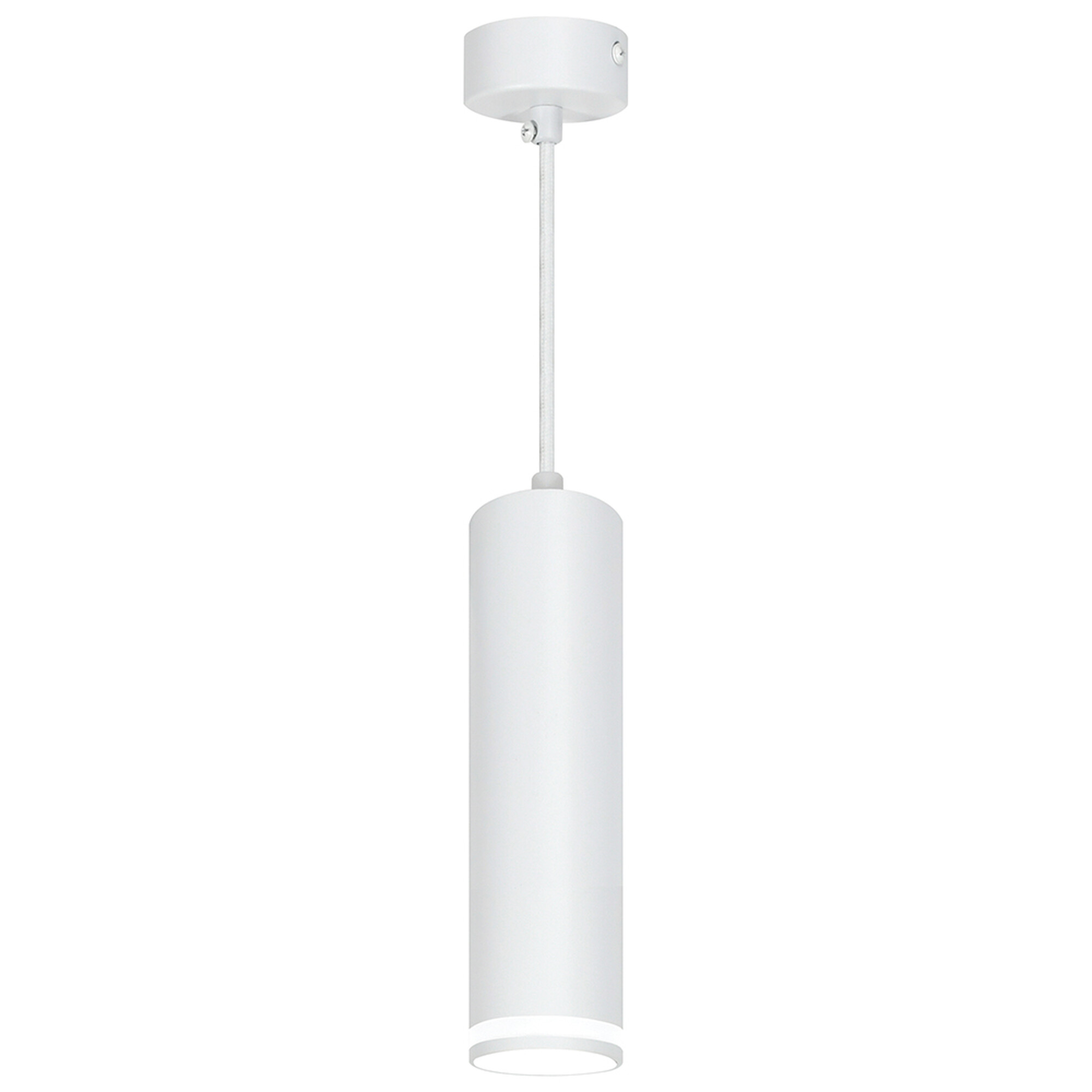 Светильник потолочный на подвесе MR16 35W 230V, белый D55*H200 ML1708 Feron