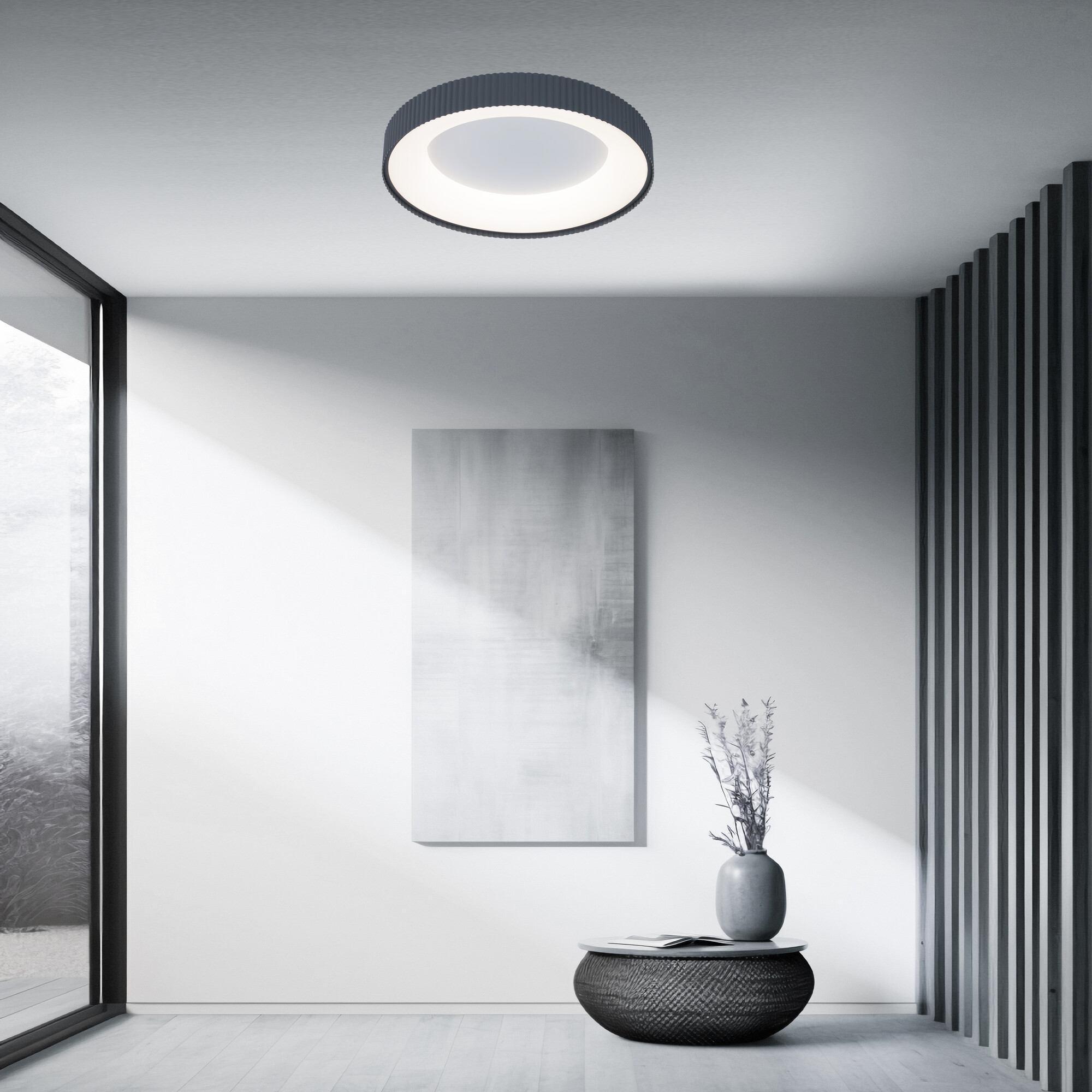 Светильник накладной светодиодный 40 Вт 7200 Лм Серый Signimpress