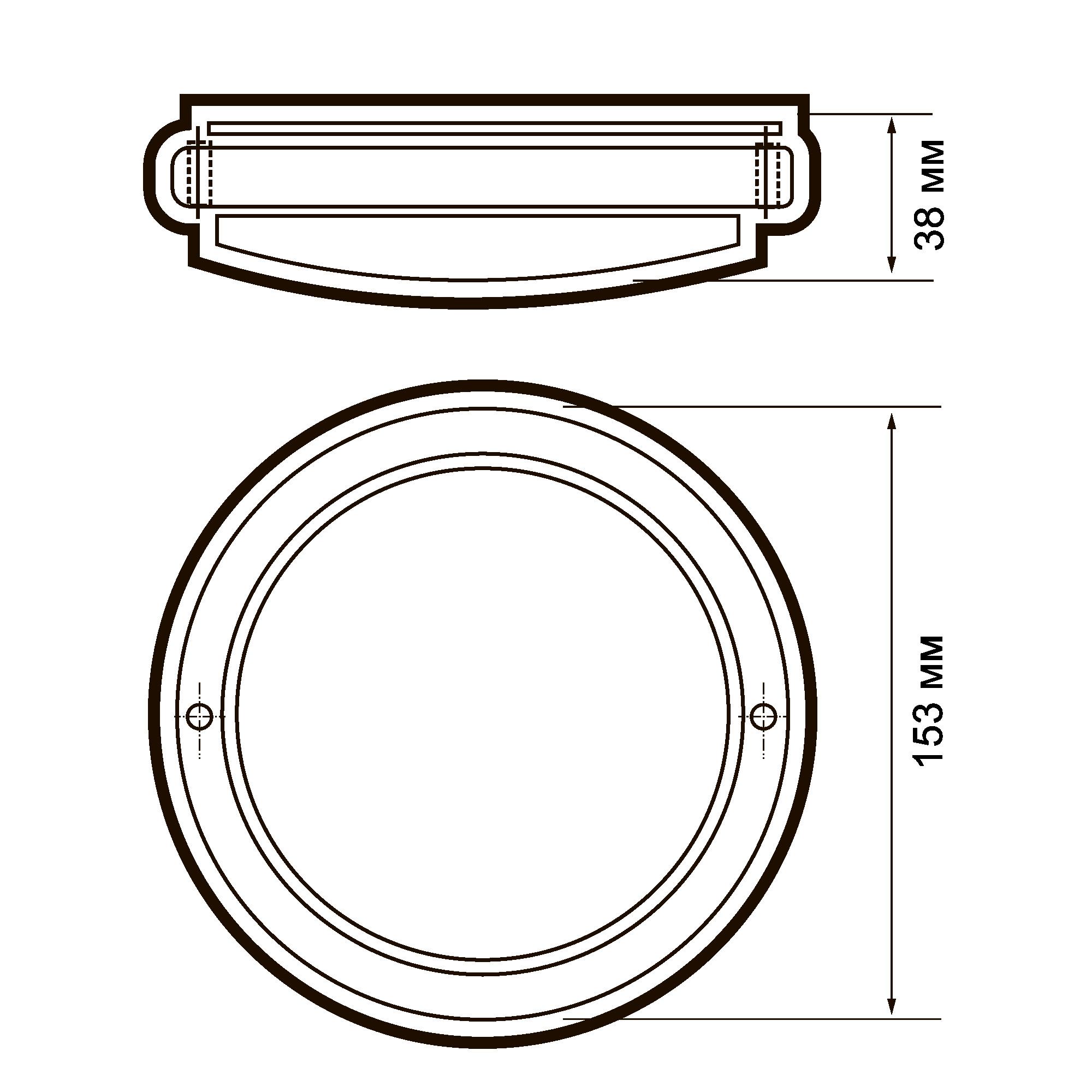 Светильник PBH - PC7-RA  12W 4000K WHITE IP65  Jazzway