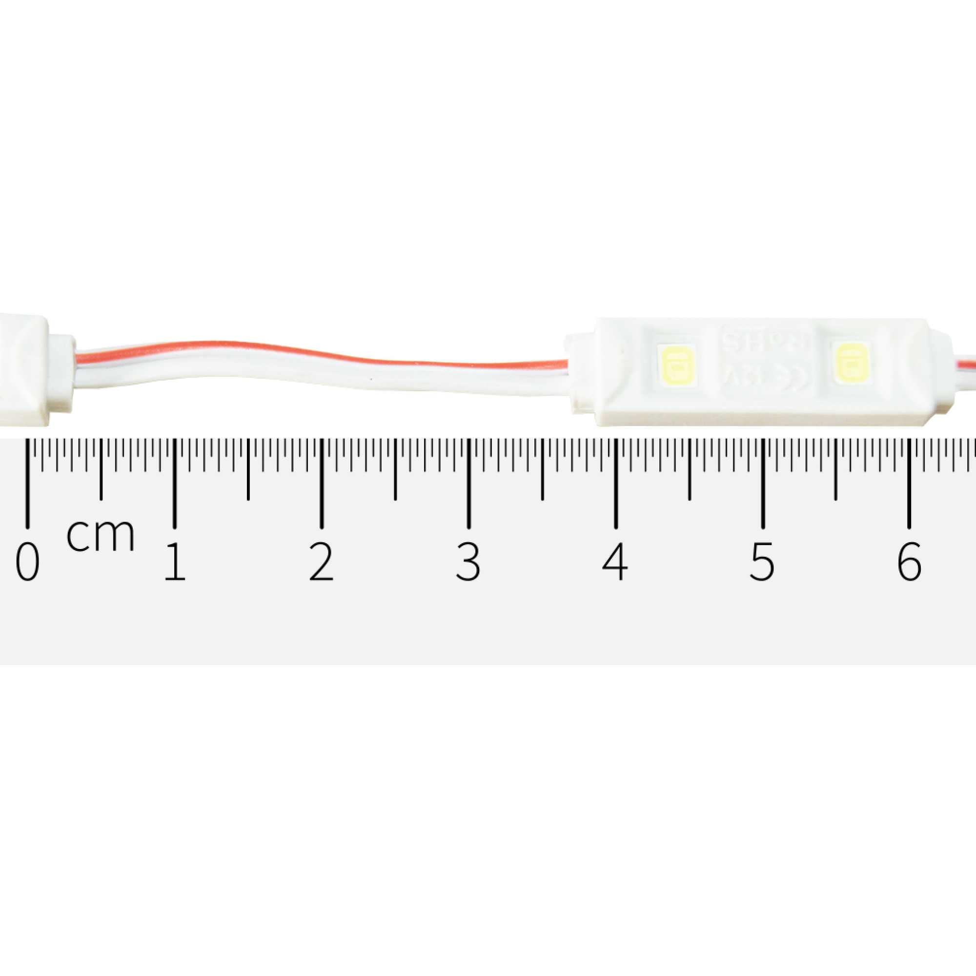 Модуль светодиодный mini 2 SMD 2835 0,4Вт 20Лм 10000К (без линзы 120) SignImpress