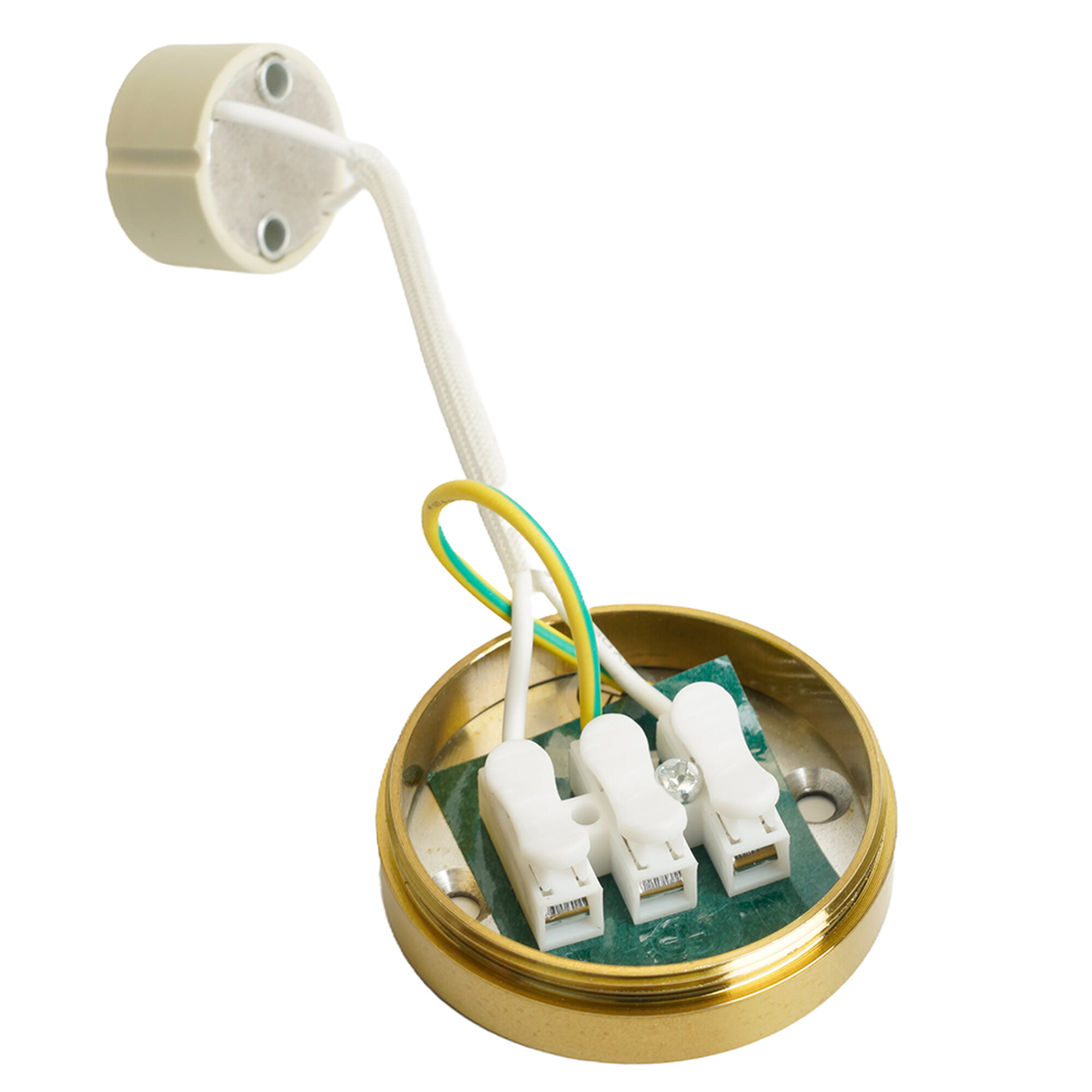 Светильник потолочный MR16 35W 230V черный + античное золото, ML190 Feron