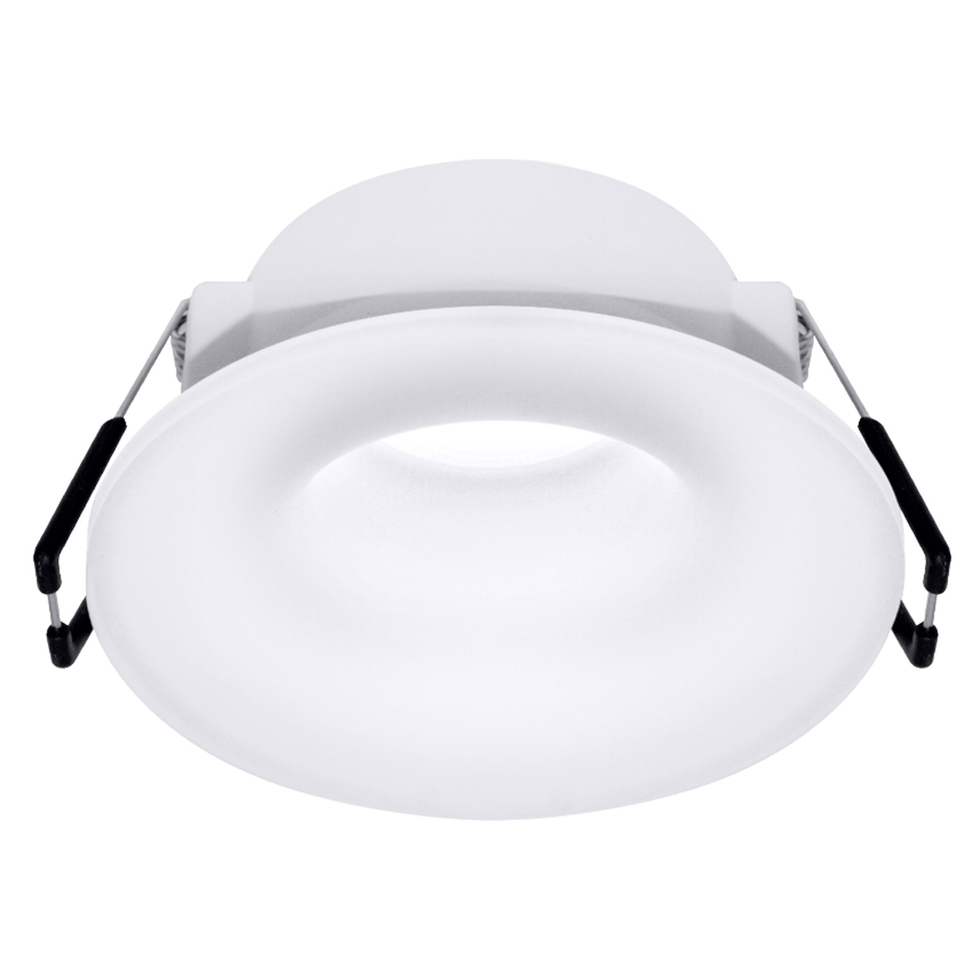 Светильник встраиваемый GU5.3 (MR16) с акрилом круг 47559 Песочный белый SignImpress