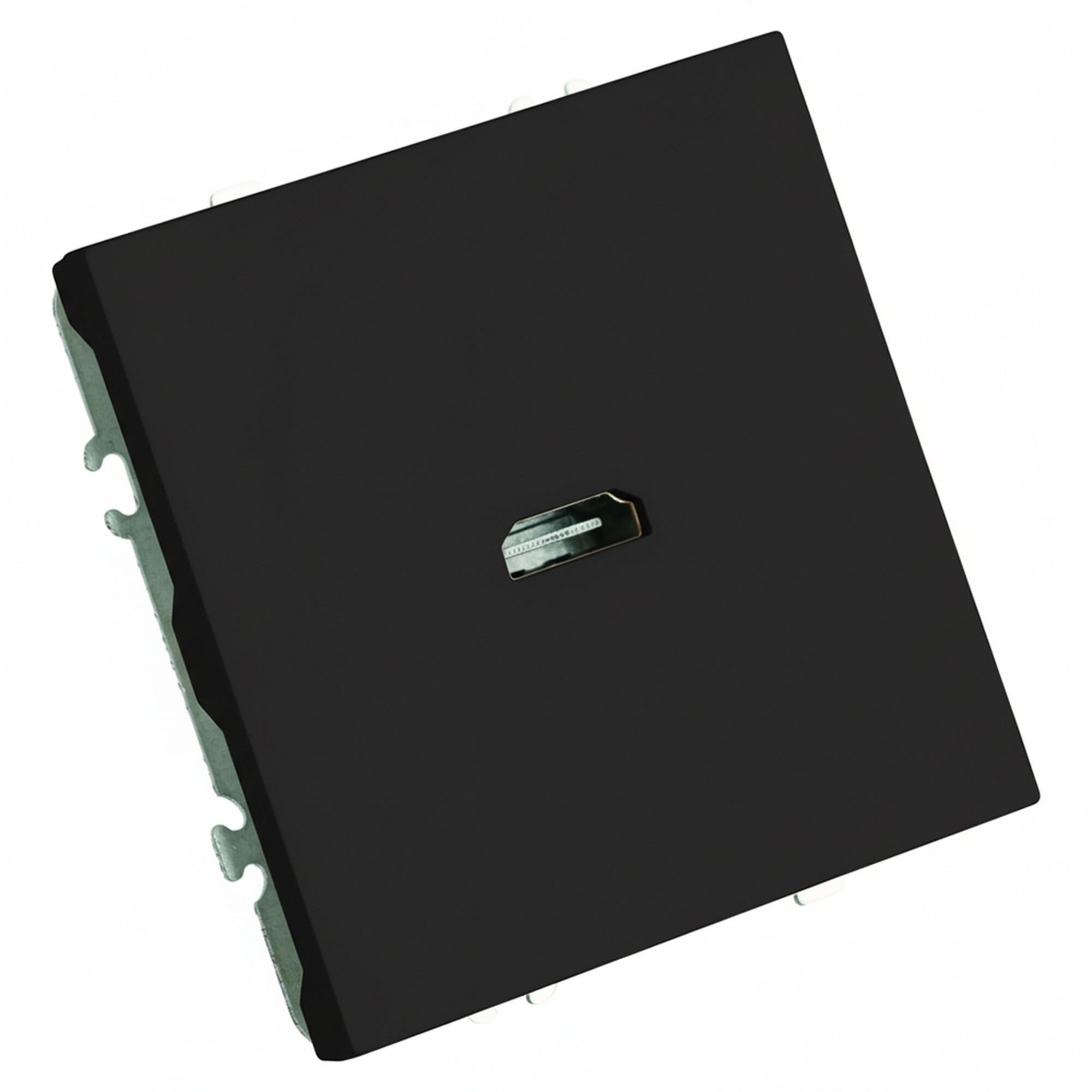 Розетка HDMI 2.0 Type A (механизм), серия Эмили, RST00-5118-05, черный уголь, soft touch