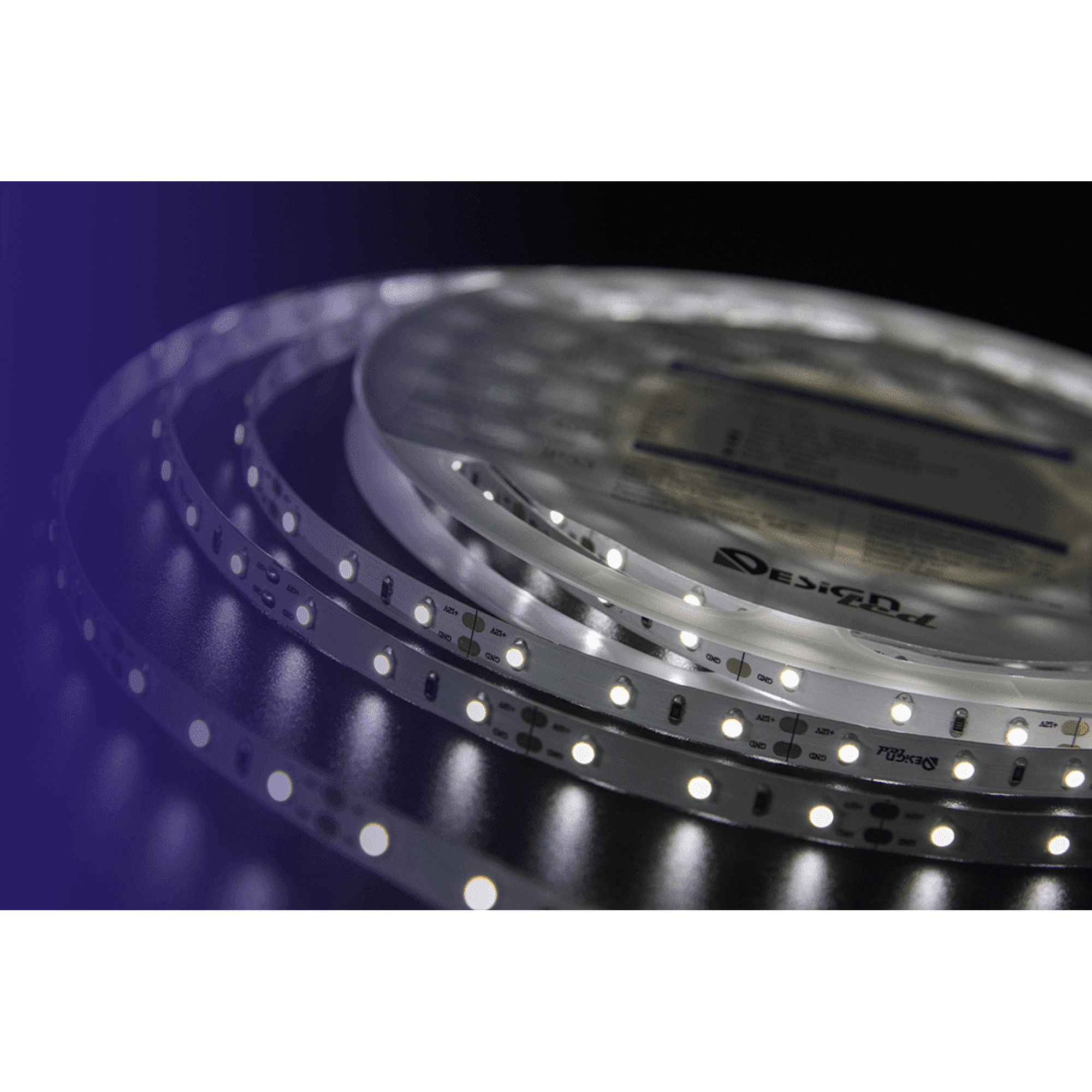 Лента светодиодная LUX3528 60LED/м 4,8Вт/м 12В IP33 Цвет:Нейтральный белый (4000K) (1метр) SWG