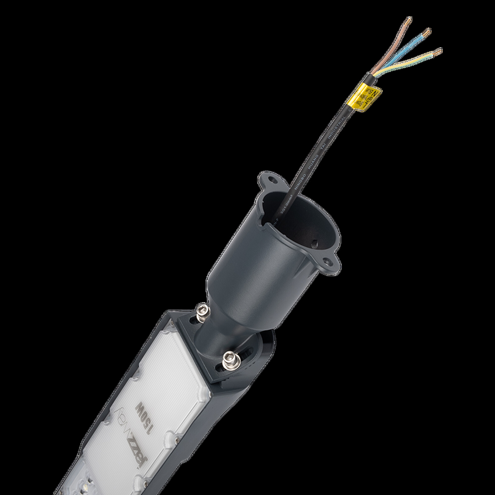 Светильник светодиодный консольный PSL 09 150W 5000K GR IP65 Jazzway 