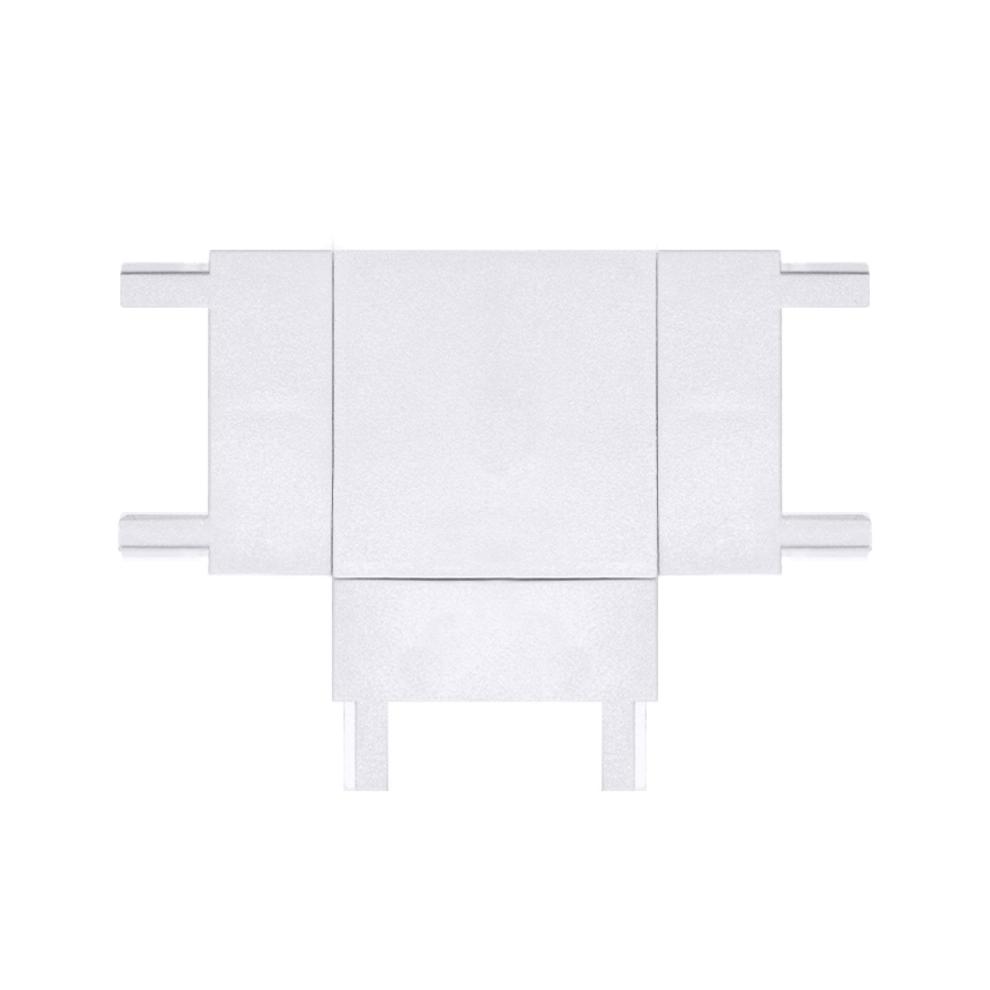 Коннектор T образный к шинопроводу однофазному магнитному Thin Белый SignImpress