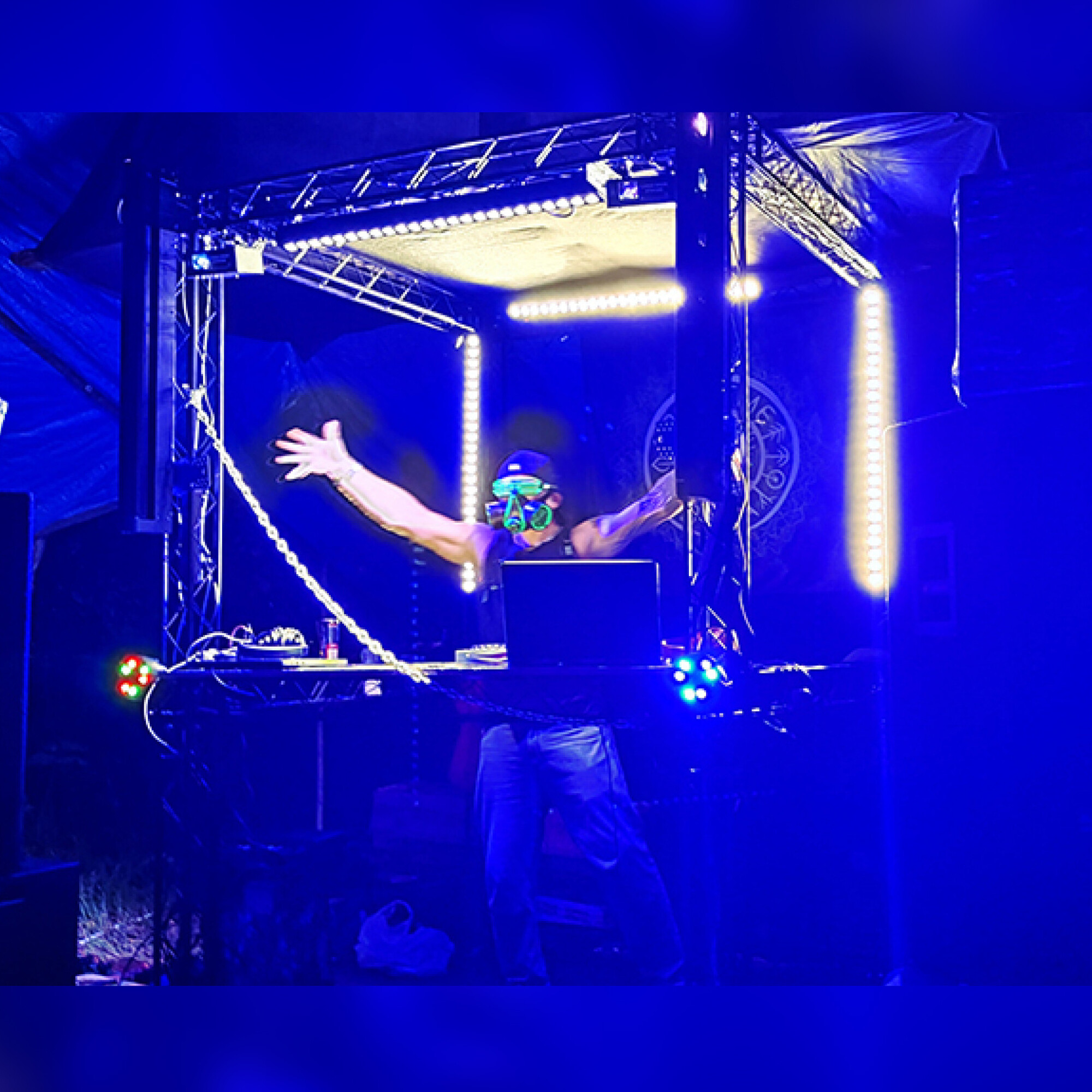 Фермы металл Line 20*20*100cm, черный, SignImpress